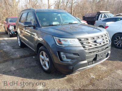 2017 Ford EXPLORER XLT, серый — VIN 1FM5K8D87HGA74786, IAAI