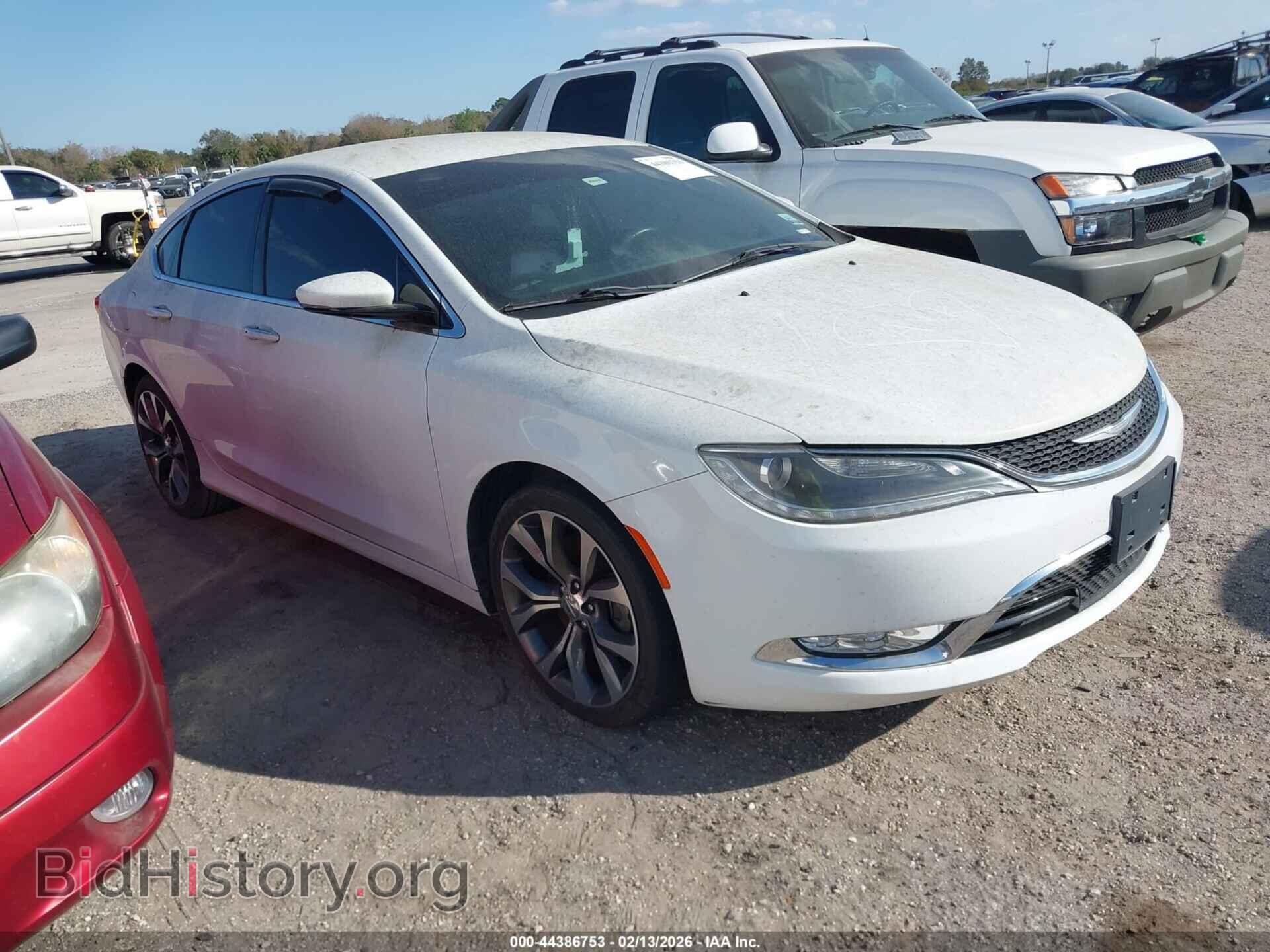 Photo 1C3CCCCB2GN189870 - CHRYSLER 200 2016