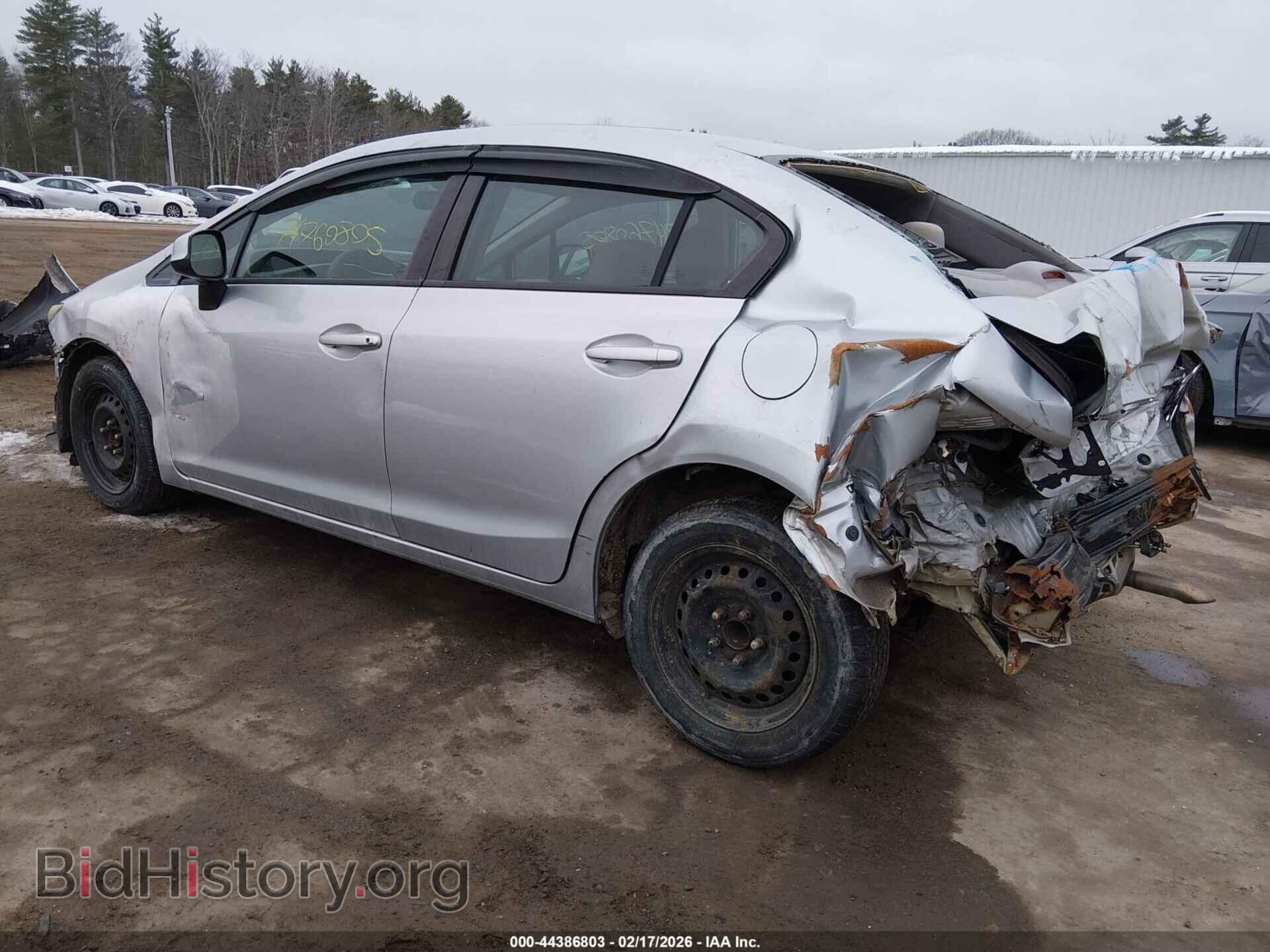 2013 HONDA CIVIC - VIN: 2HGFB2F56DH568372 - Фото 3