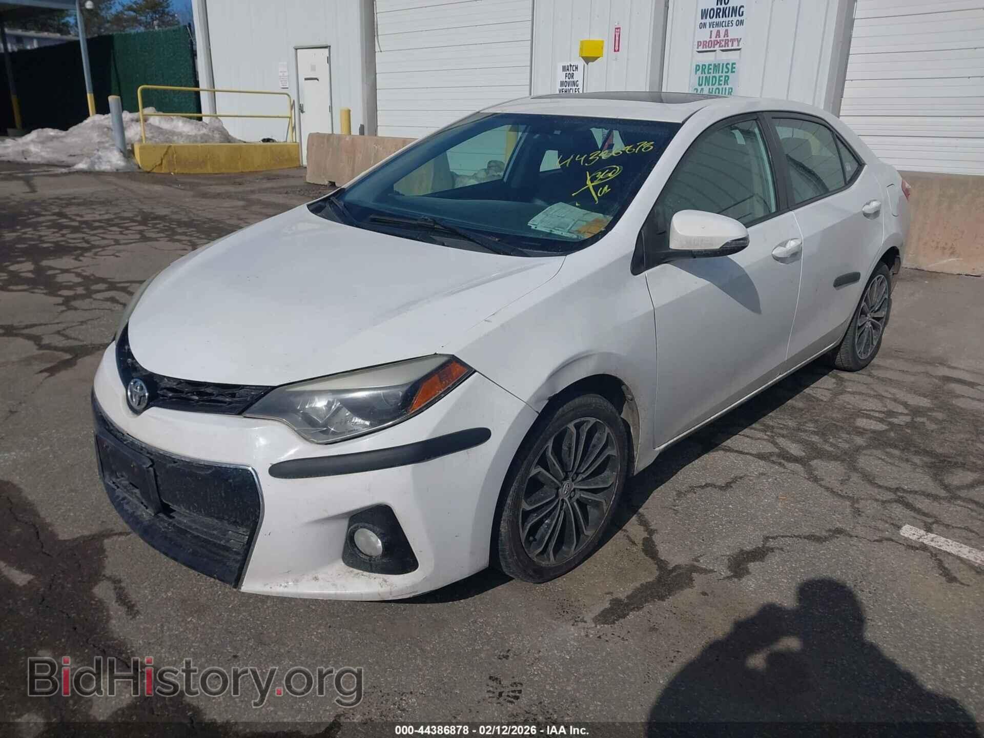 2014 TOYOTA COROLLA - VIN: 2T1BURHE4EC157707 - Фото 2