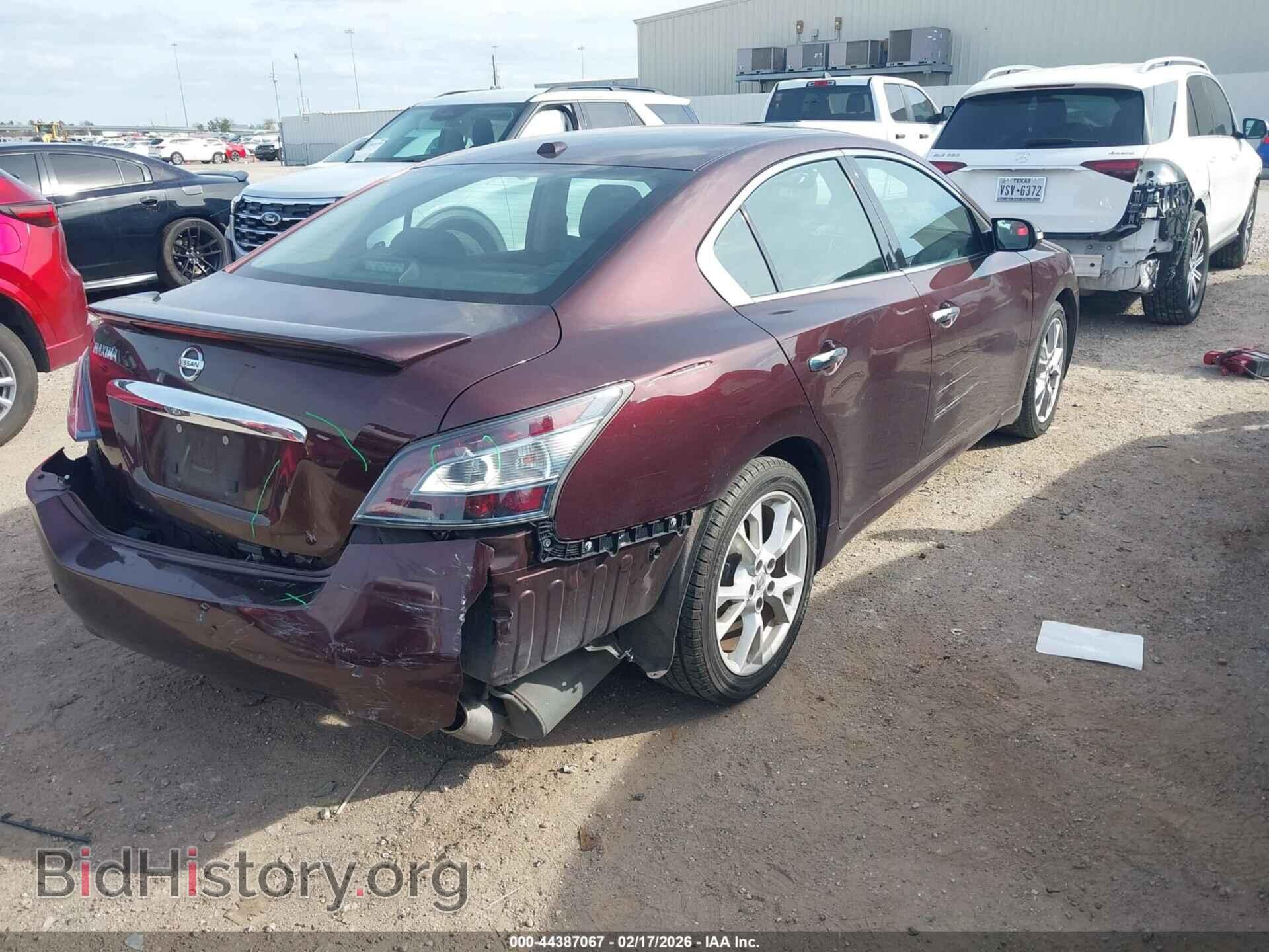 2014 NISSAN MAXIMA - VIN: 1N4AA5AP2EC457057 - Фото 4