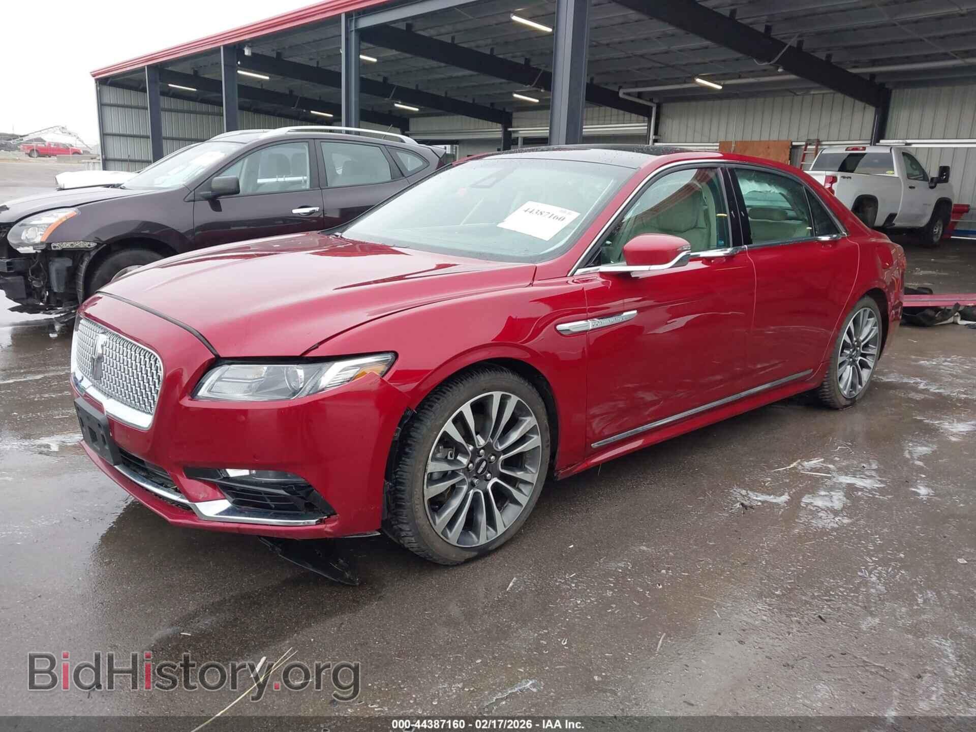 2017 LINCOLN CONTINENTAL - VIN: 1LN6L9NC4H5631255 - Фото 2