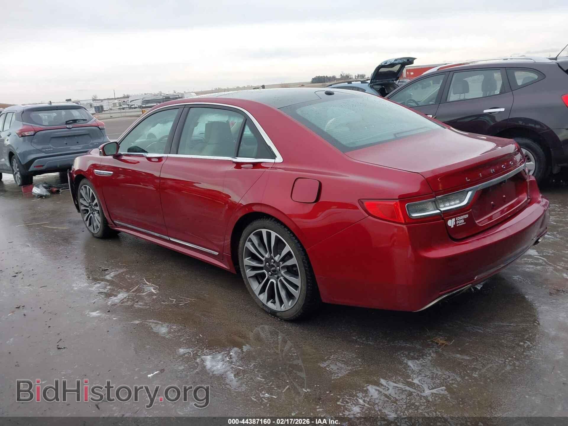 2017 LINCOLN CONTINENTAL - VIN: 1LN6L9NC4H5631255 - Фото 3