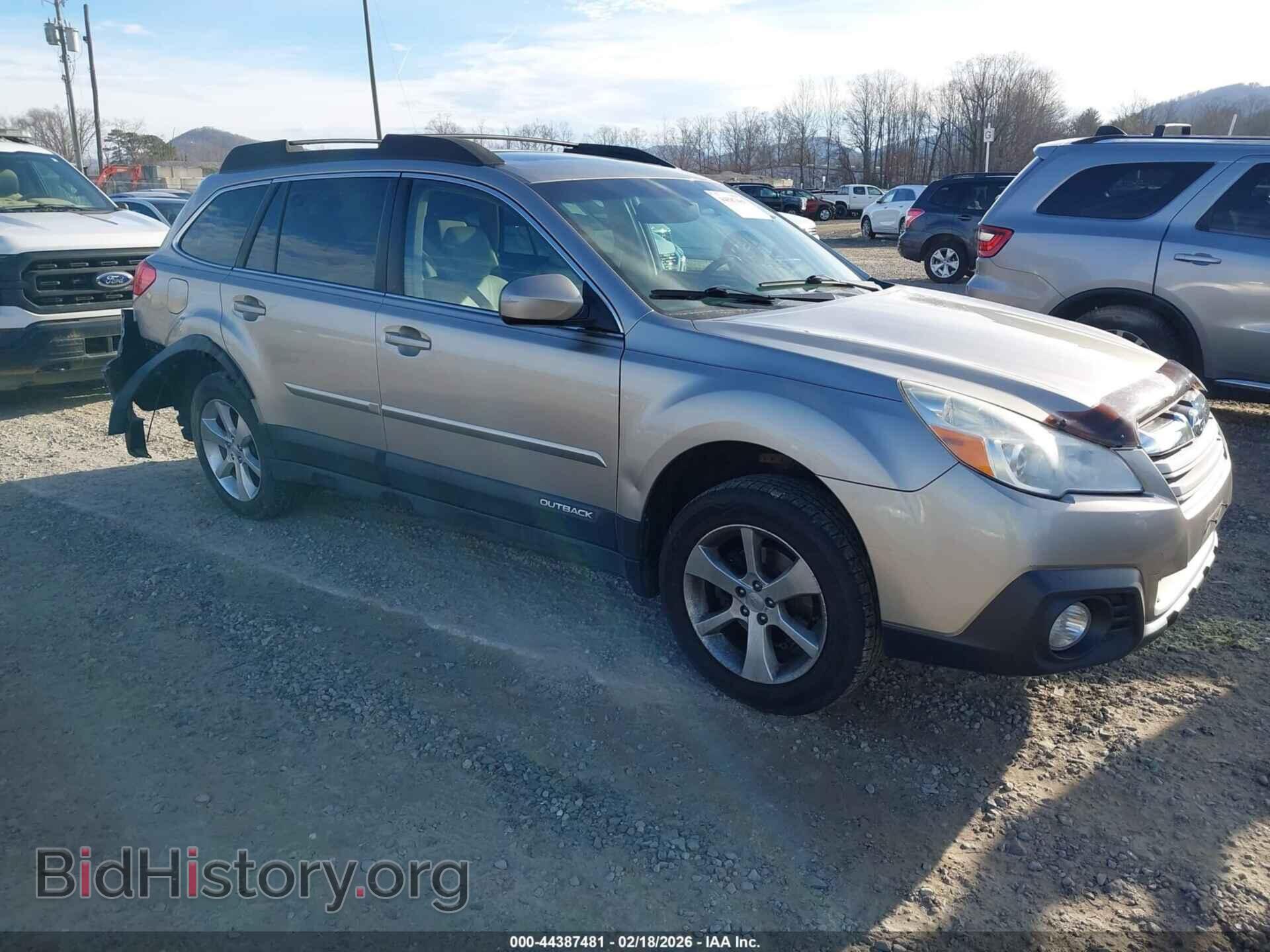 Фотография 4S4BRBLC6E3310848 - SUBARU OUTBACK 2014