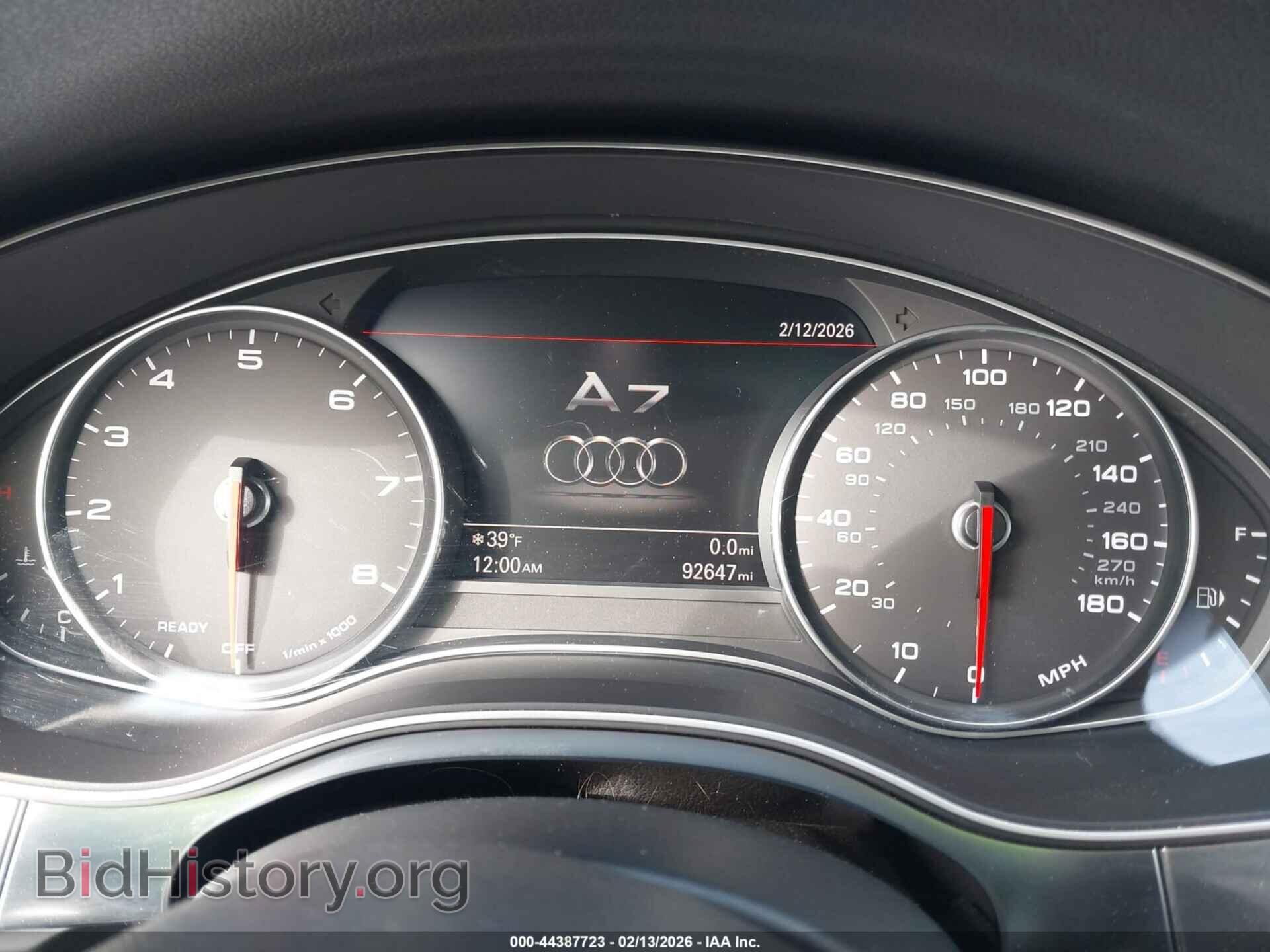 2016 AUDI A7 - VIN: WAUWGAFC4GN032442 - Фото 7
