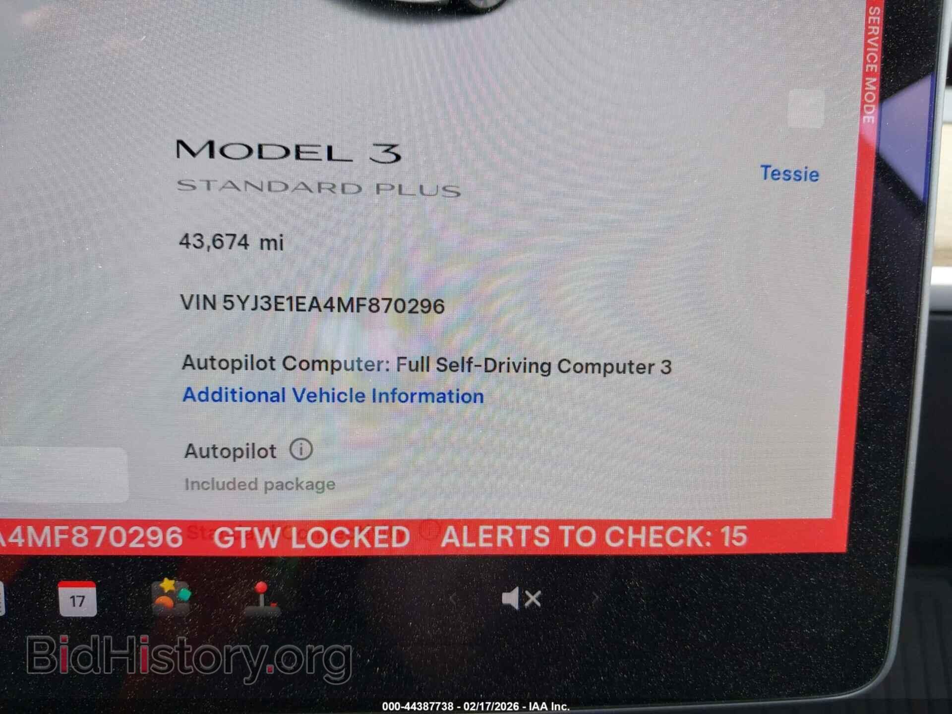 2021 TESLA MODEL 3 - VIN: 5YJ3E1EA4MF870296 - Photo 7
