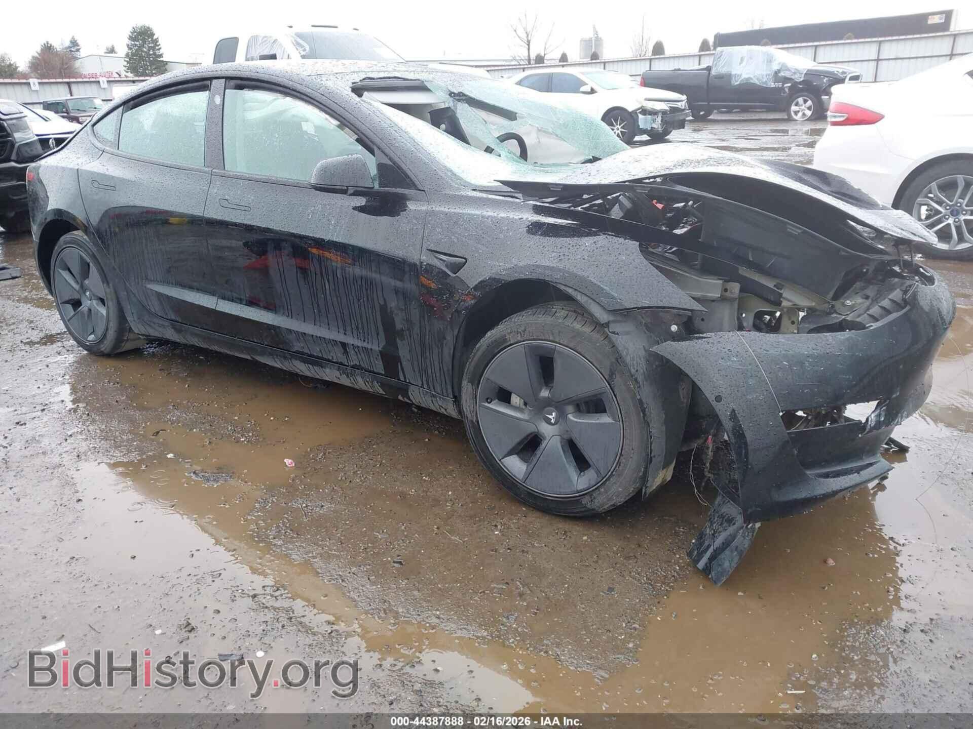 Photo 5YJ3E1EB1NF118792 - TESLA MODEL 3 2022