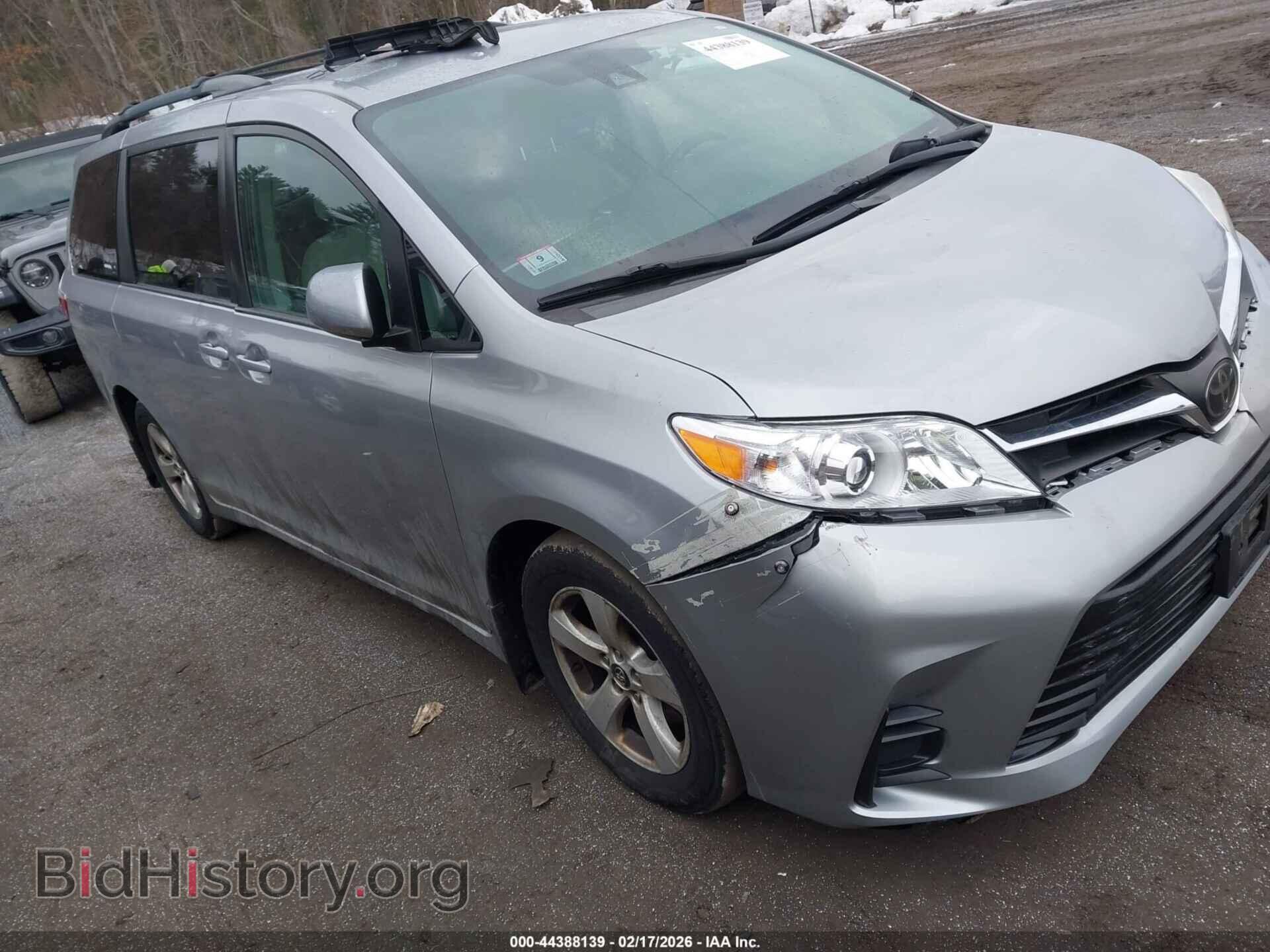 Photo 5TDKZ3DC3JS951361 - TOYOTA SIENNA 2018