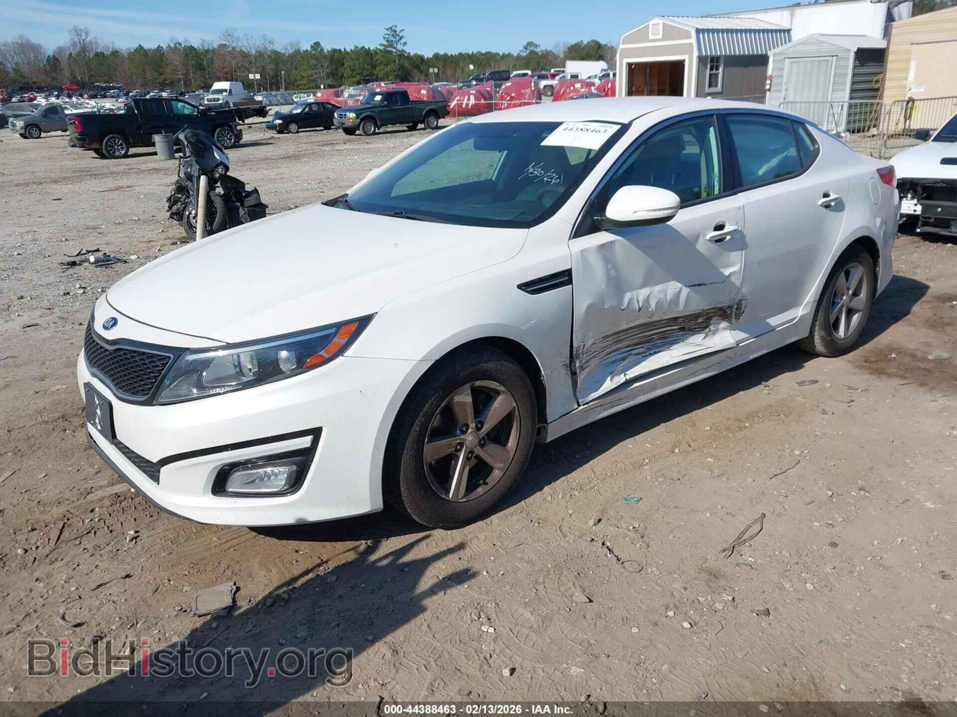 2014 KIA OPTIMA - VIN: KNAGM4A74E5462249 - Photo 2