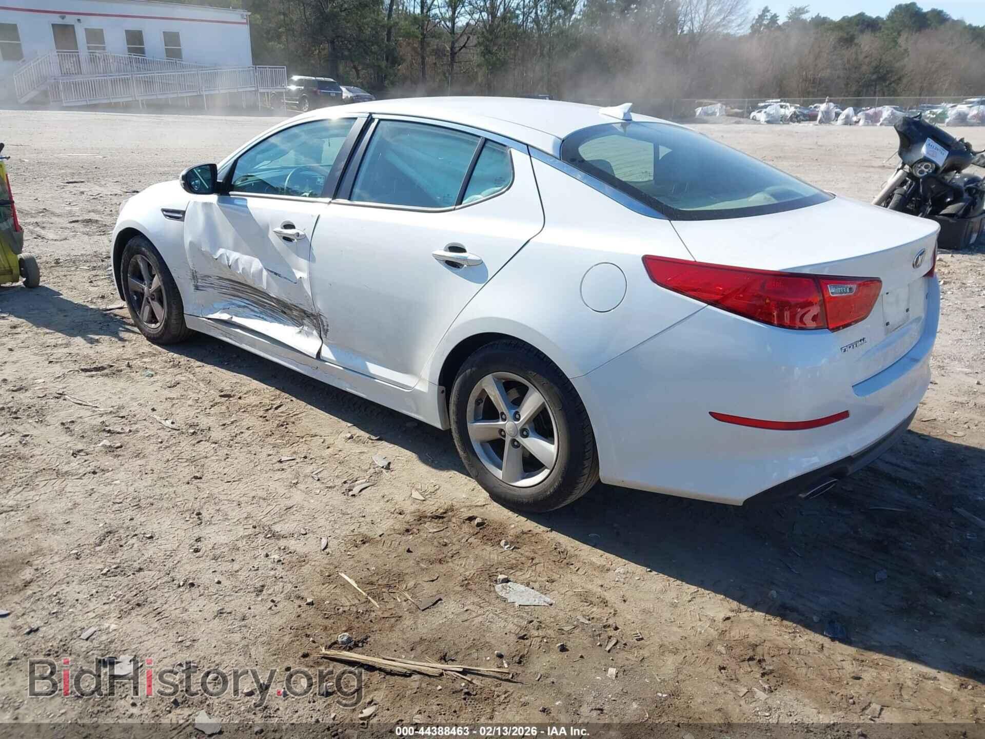 2014 KIA OPTIMA - VIN: KNAGM4A74E5462249 - Photo 3