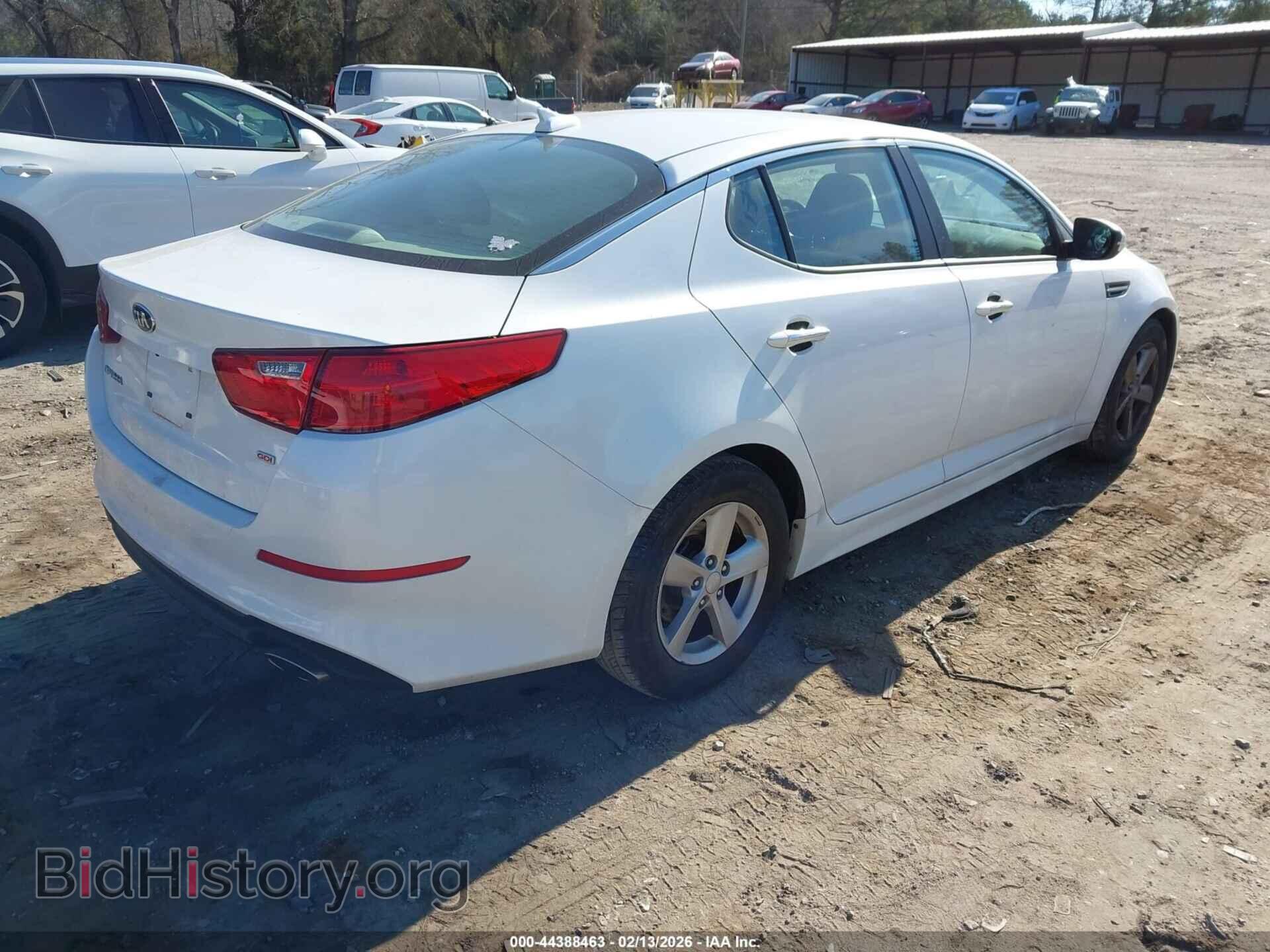 2014 KIA OPTIMA - VIN: KNAGM4A74E5462249 - Photo 4