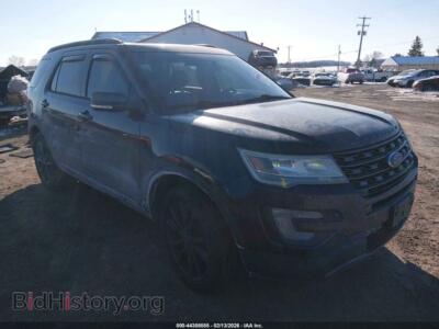 2017 Ford EXPLORER XLT, black — VIN 1FM5K8D80HGA53567, IAAI