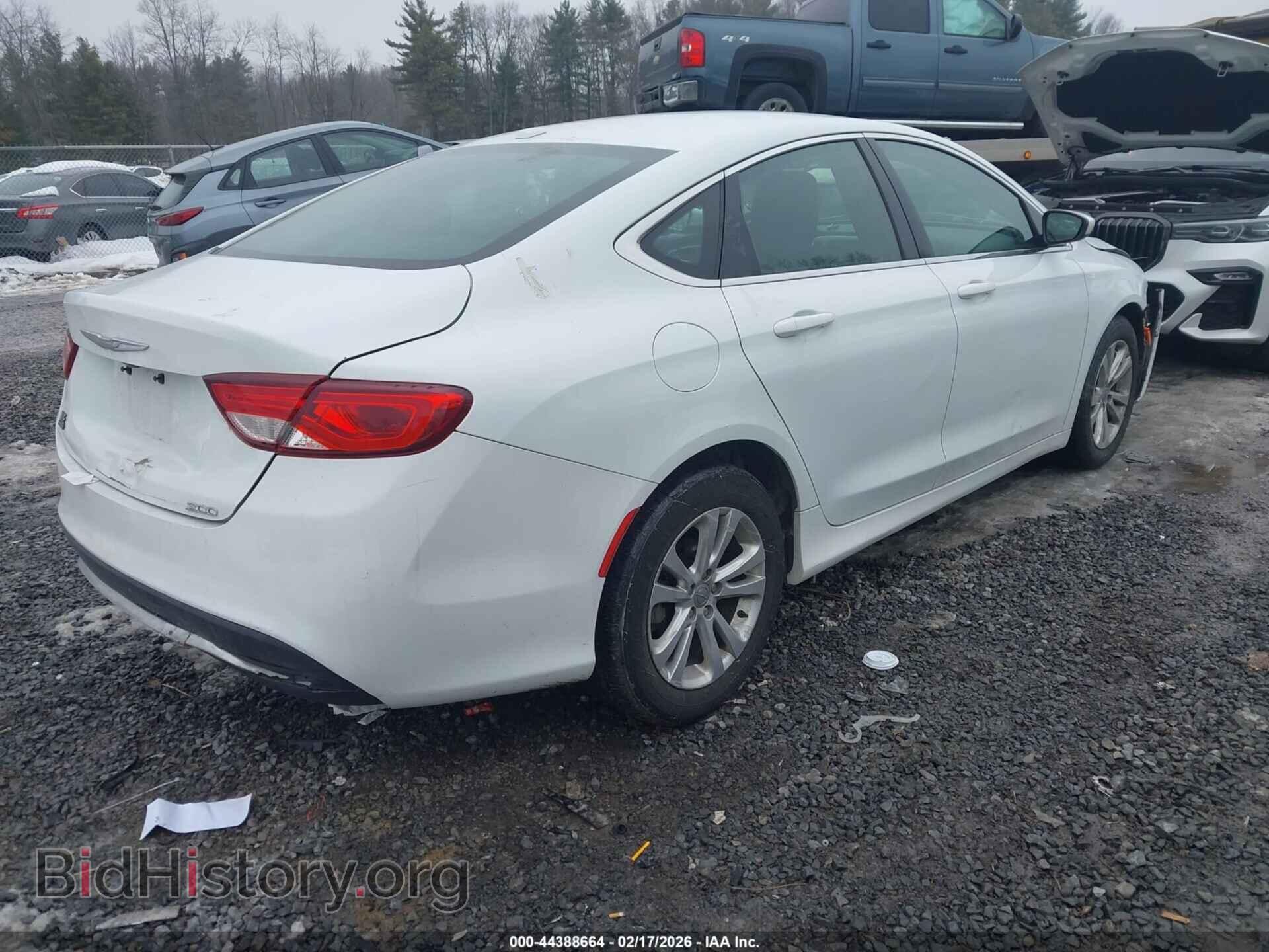 2015 CHRYSLER 200 - VIN: 1C3CCCAB4FN568435 - Фото 4