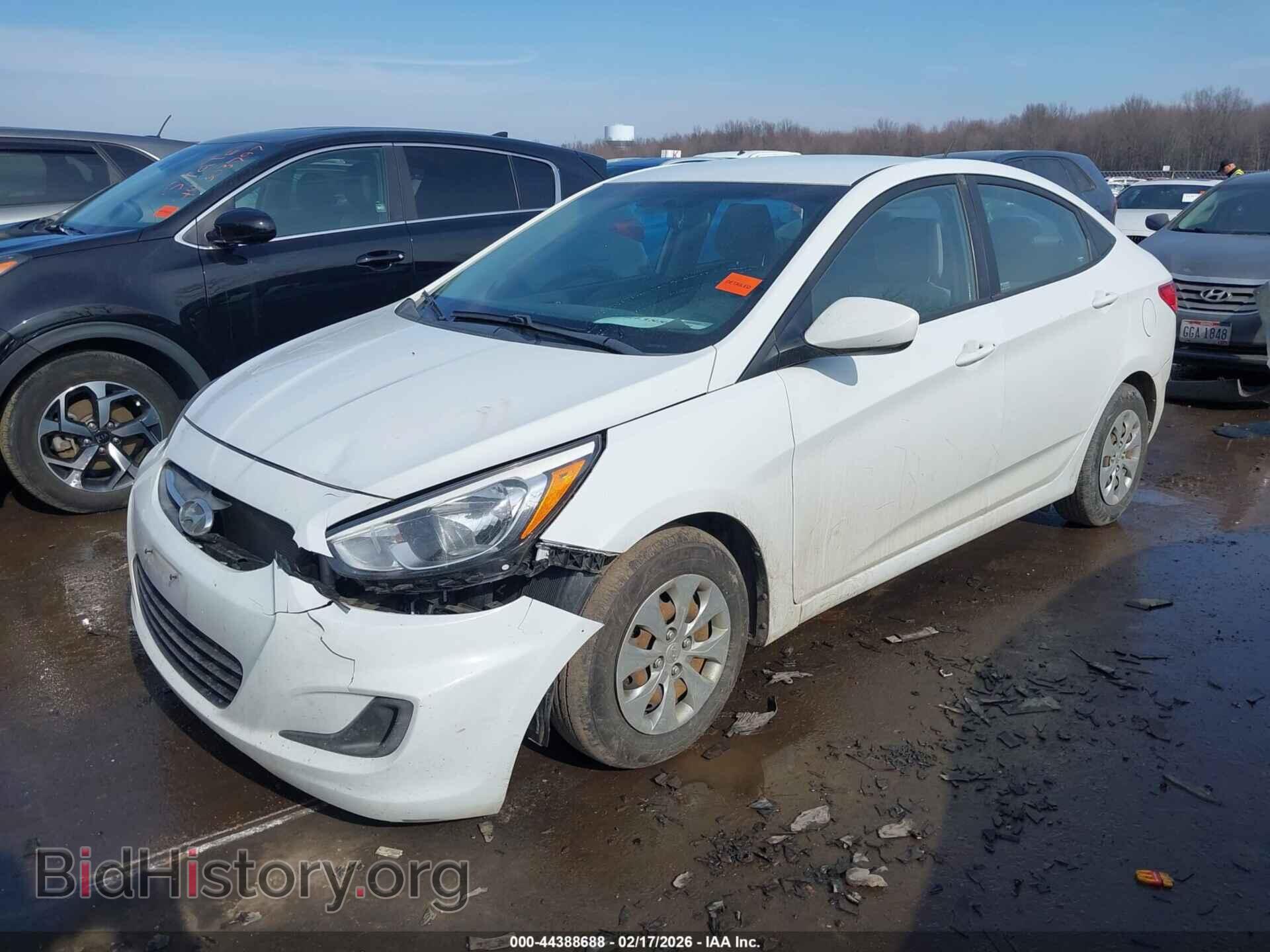 2017 HYUNDAI ACCENT - VIN: KMHCT4AE0HU358365 - Фото 2