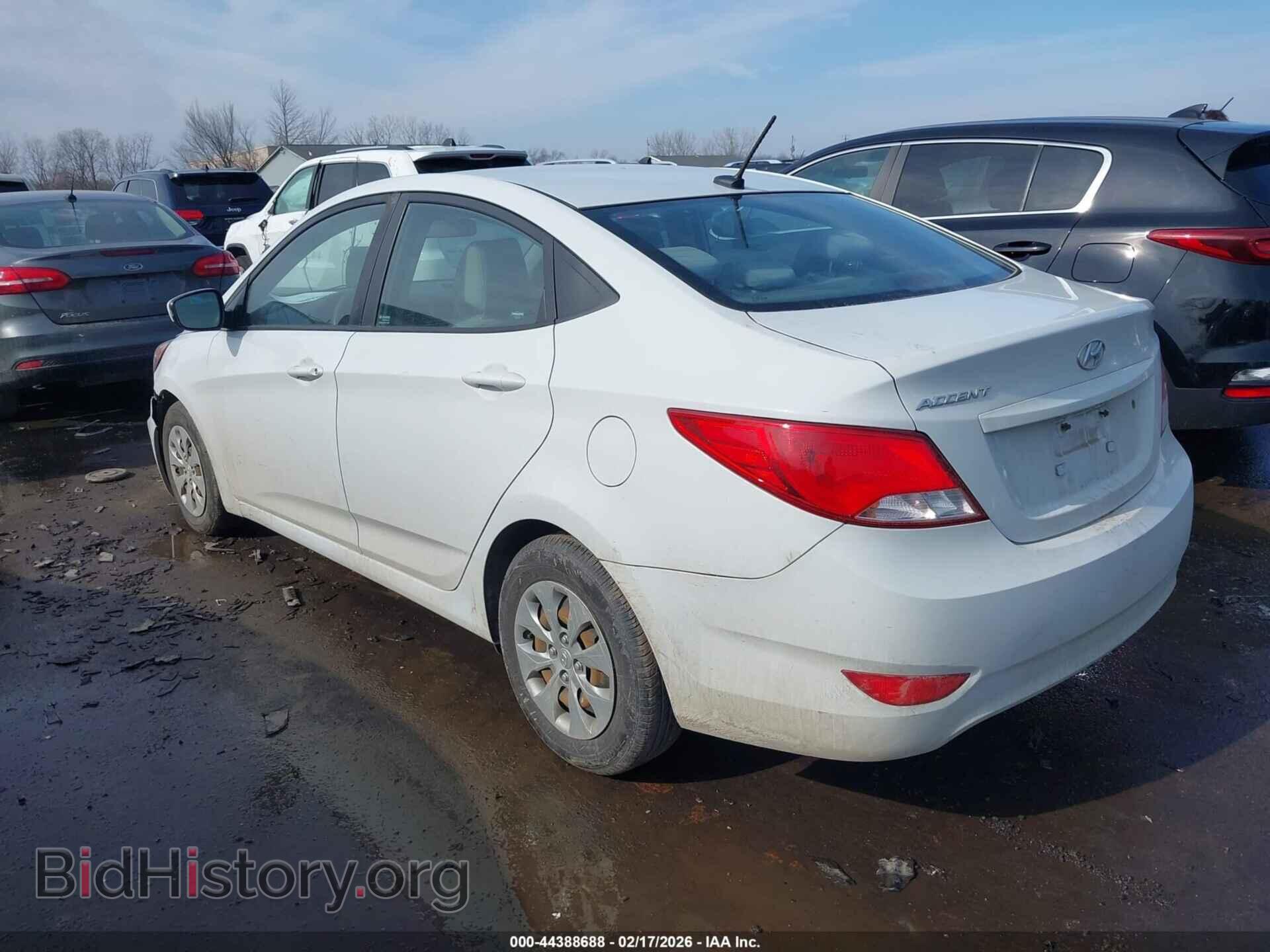 2017 HYUNDAI ACCENT - VIN: KMHCT4AE0HU358365 - Фото 3