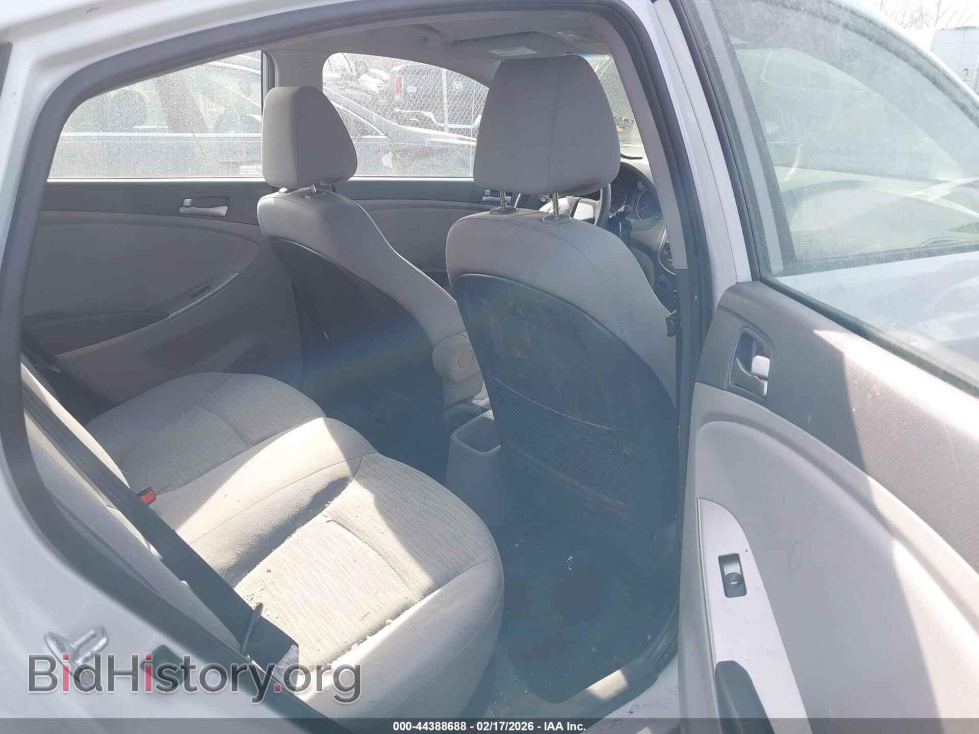 2017 HYUNDAI ACCENT - VIN: KMHCT4AE0HU358365 - Фото 8