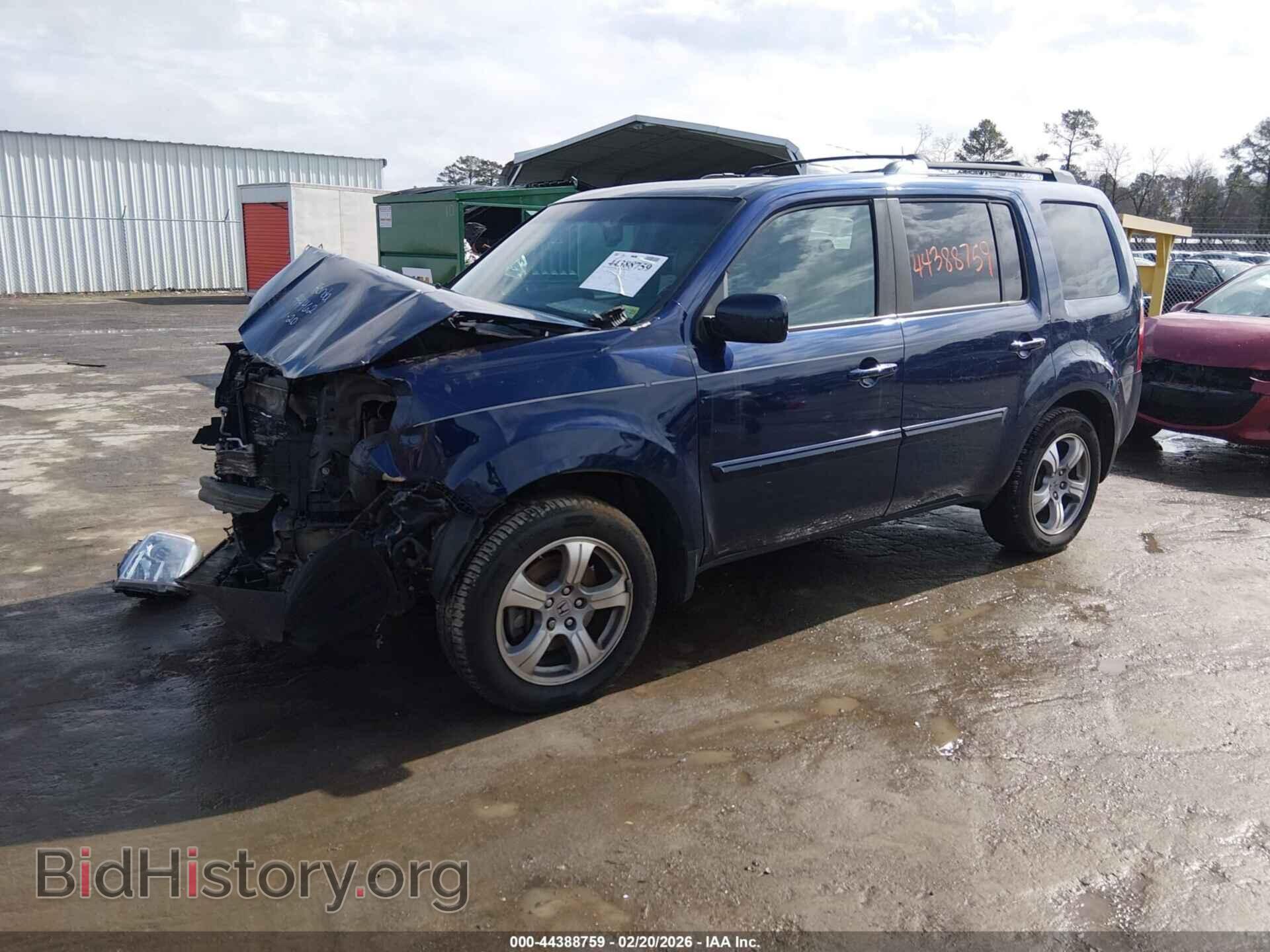 2013 HONDA PILOT - VIN: 5FNYF4H63DB016864 - Фото 2
