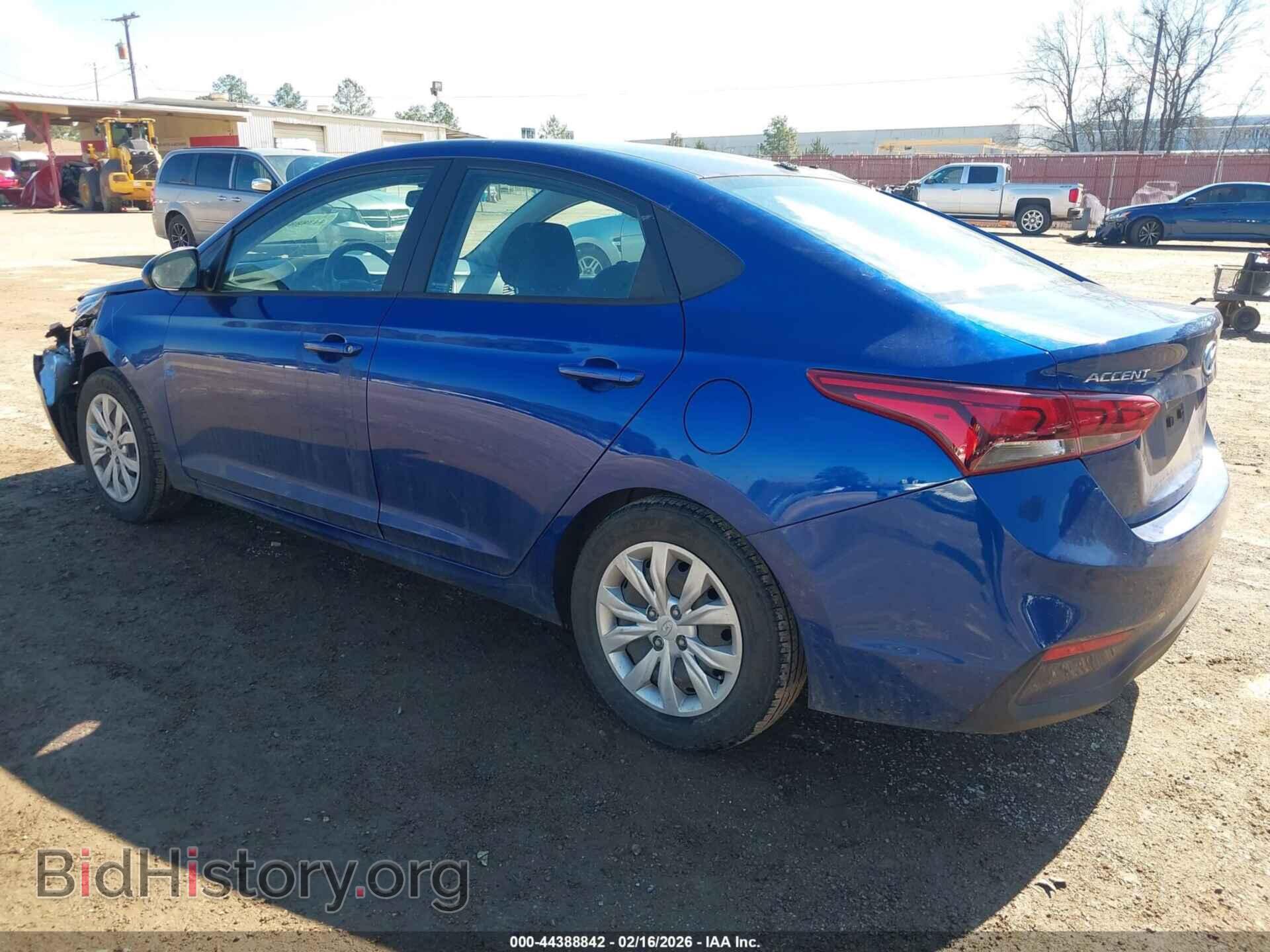 2022 HYUNDAI ACCENT - VIN: 3KPC24A67NE164832 - Фото 3