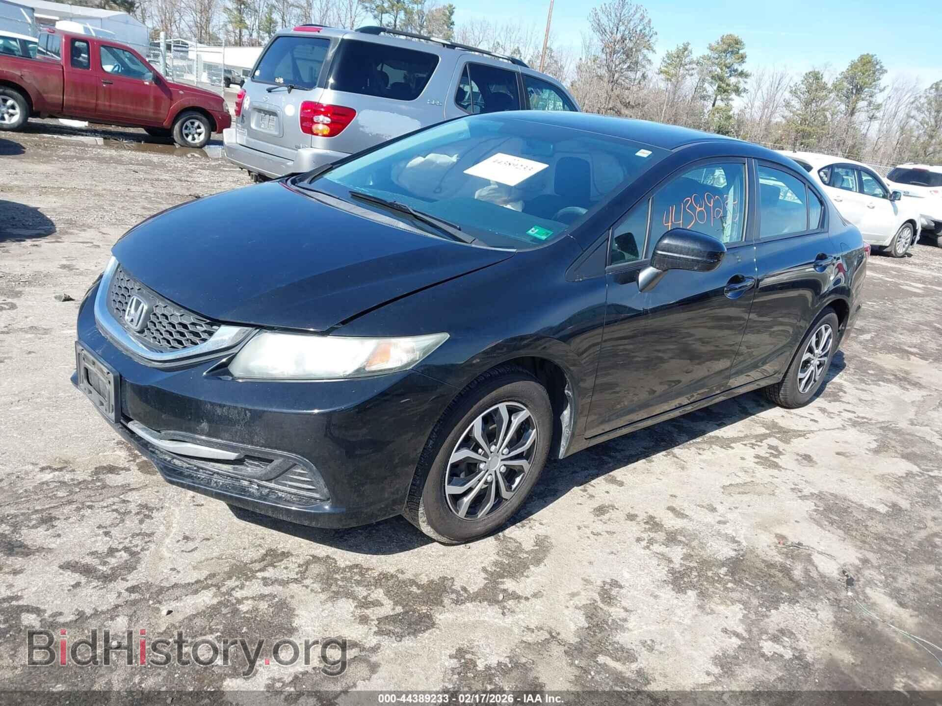 2014 HONDA CIVIC - VIN: 2HGFB2F57EH514905 - Фото 2