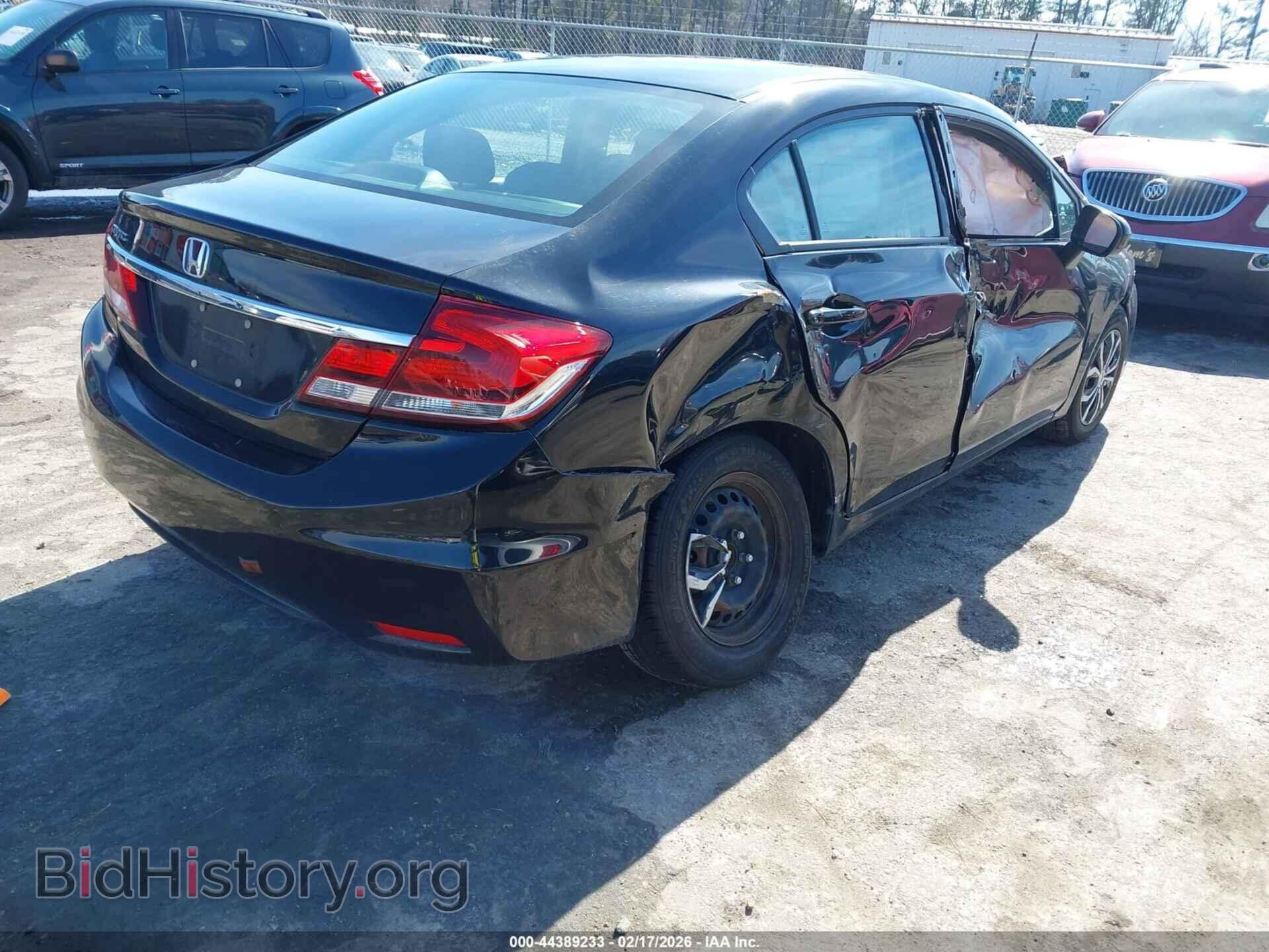 2014 HONDA CIVIC - VIN: 2HGFB2F57EH514905 - Фото 4