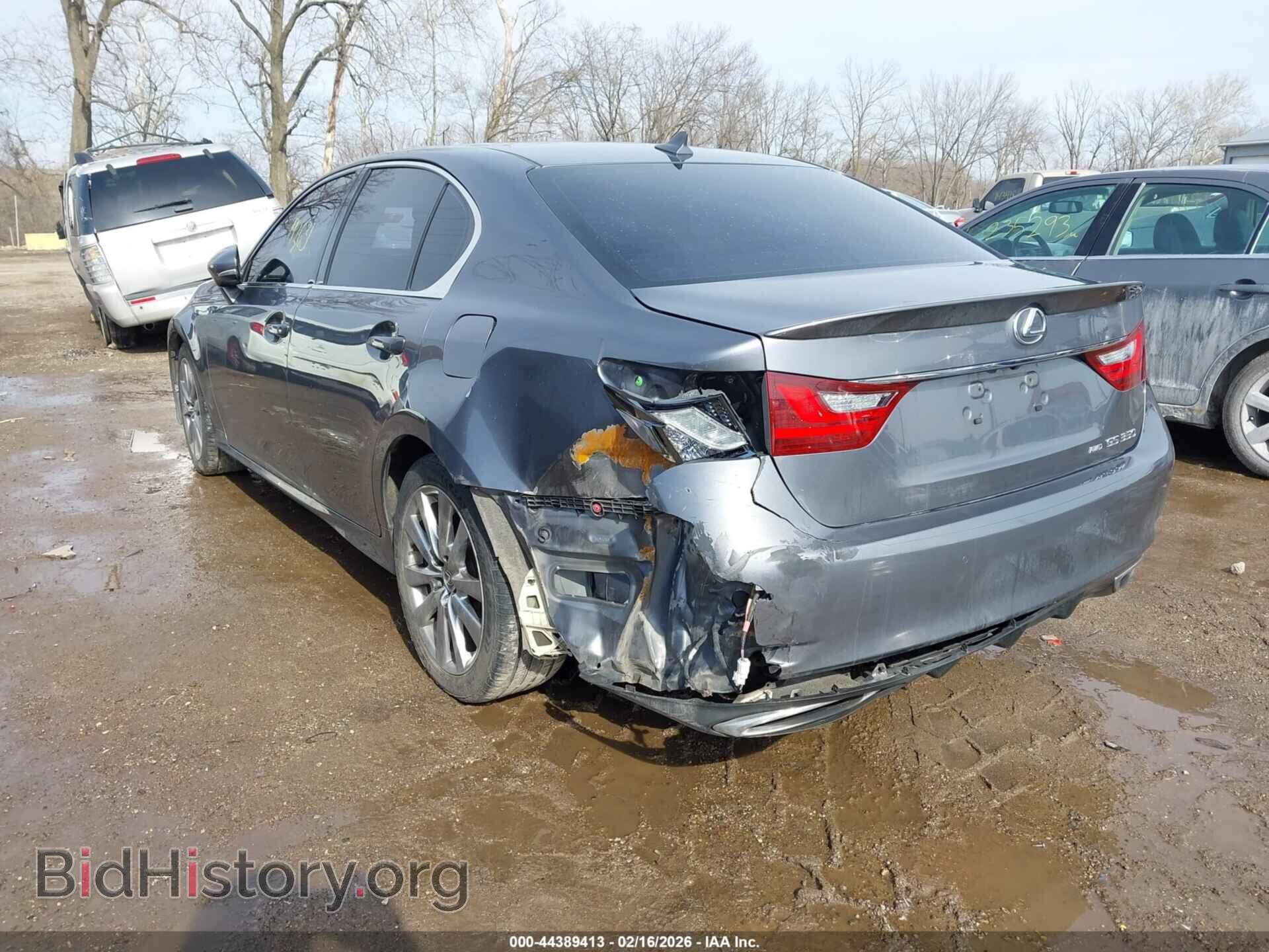 2014 LEXUS GS 350 - VIN: JTHCE1BL3E5021610 - Фото 3