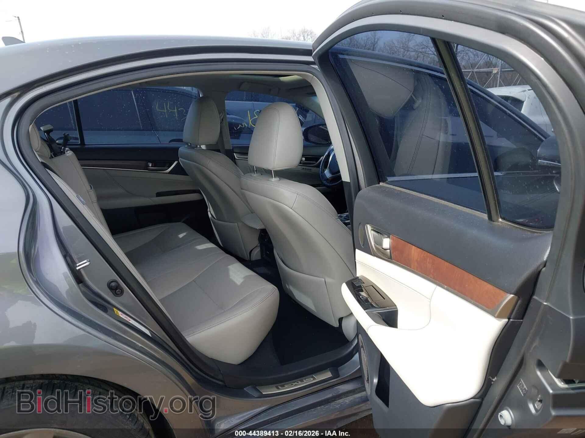 2014 LEXUS GS 350 - VIN: JTHCE1BL3E5021610 - Фото 8