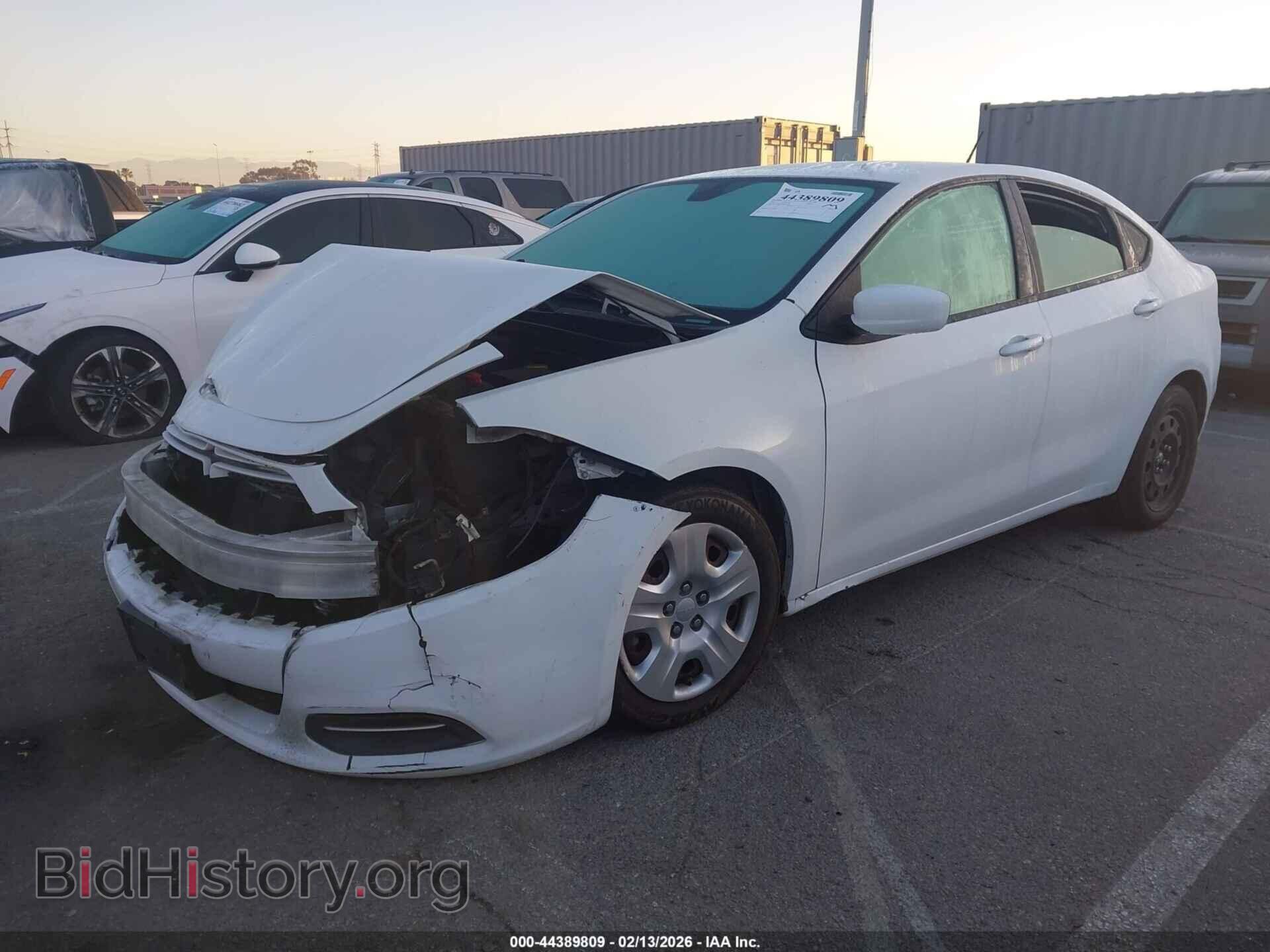 2016 DODGE DART - VIN: 1C3CDFAA3GD644787 - Фото 2