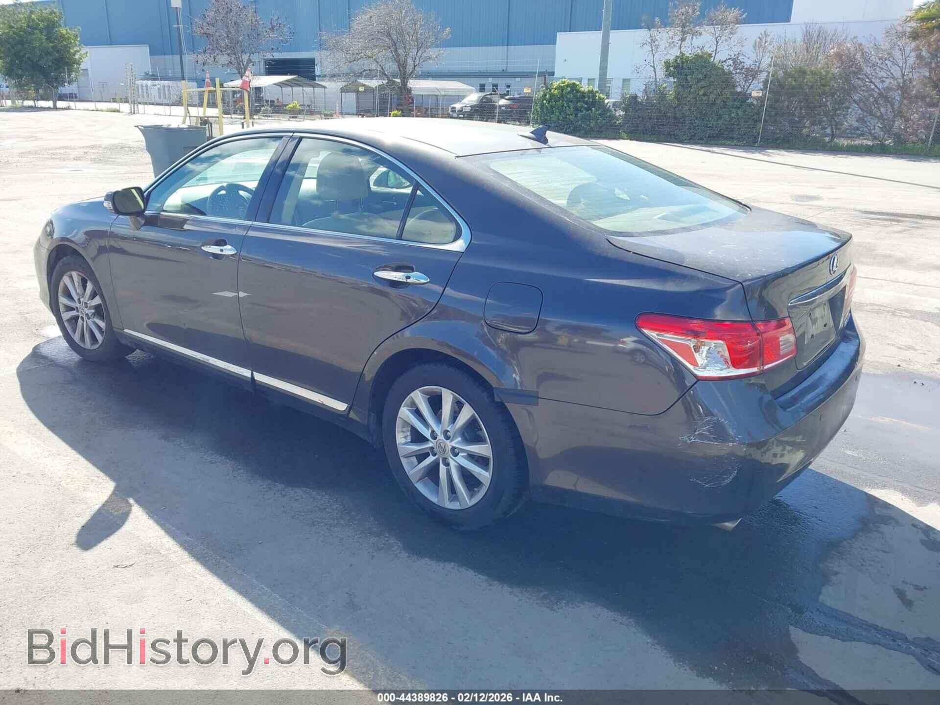 2012 LEXUS ES 350 - VIN: JTHBK1EG3C2491914 - Photo 3