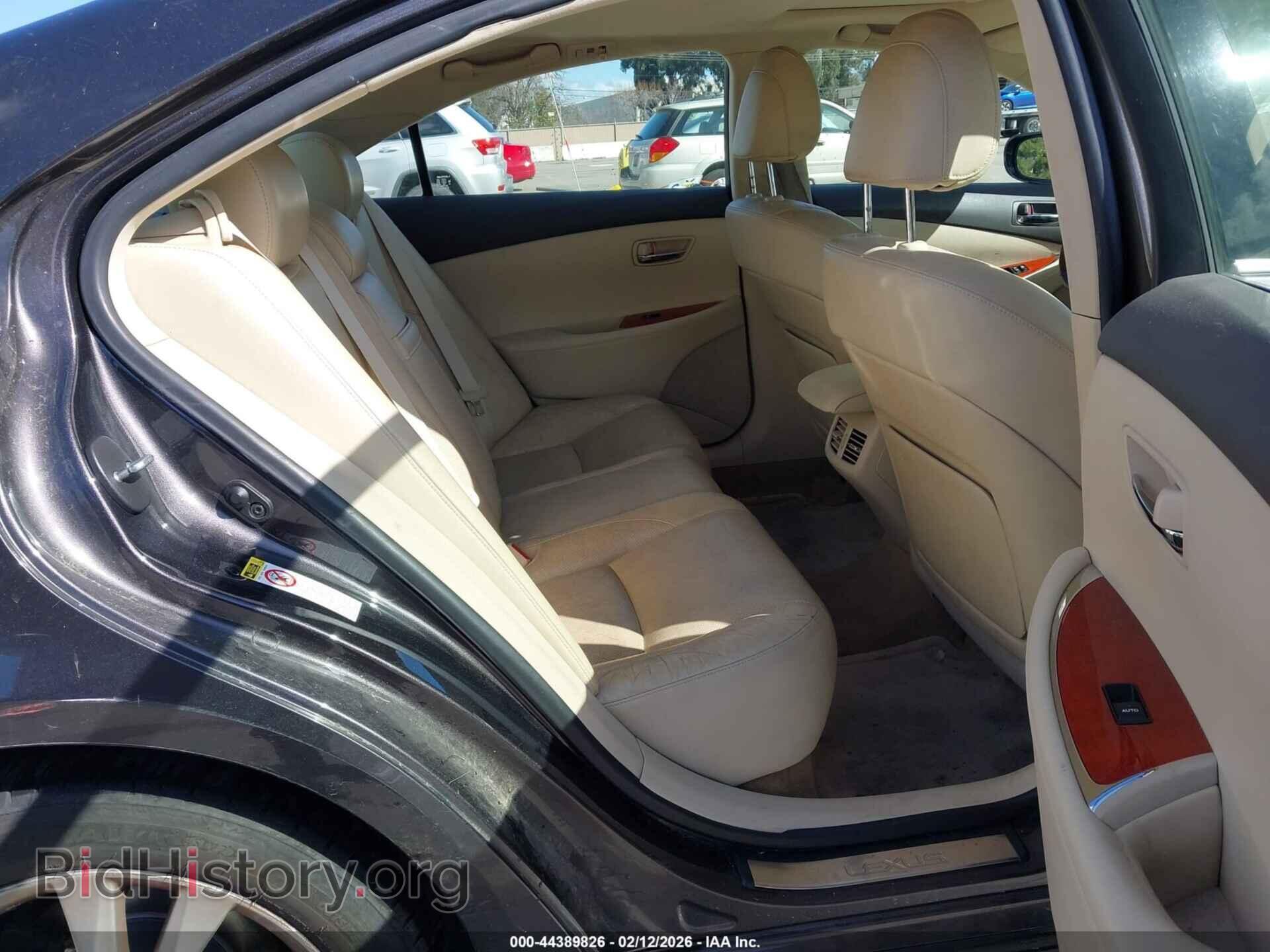 2012 LEXUS ES 350 - VIN: JTHBK1EG3C2491914 - Photo 8