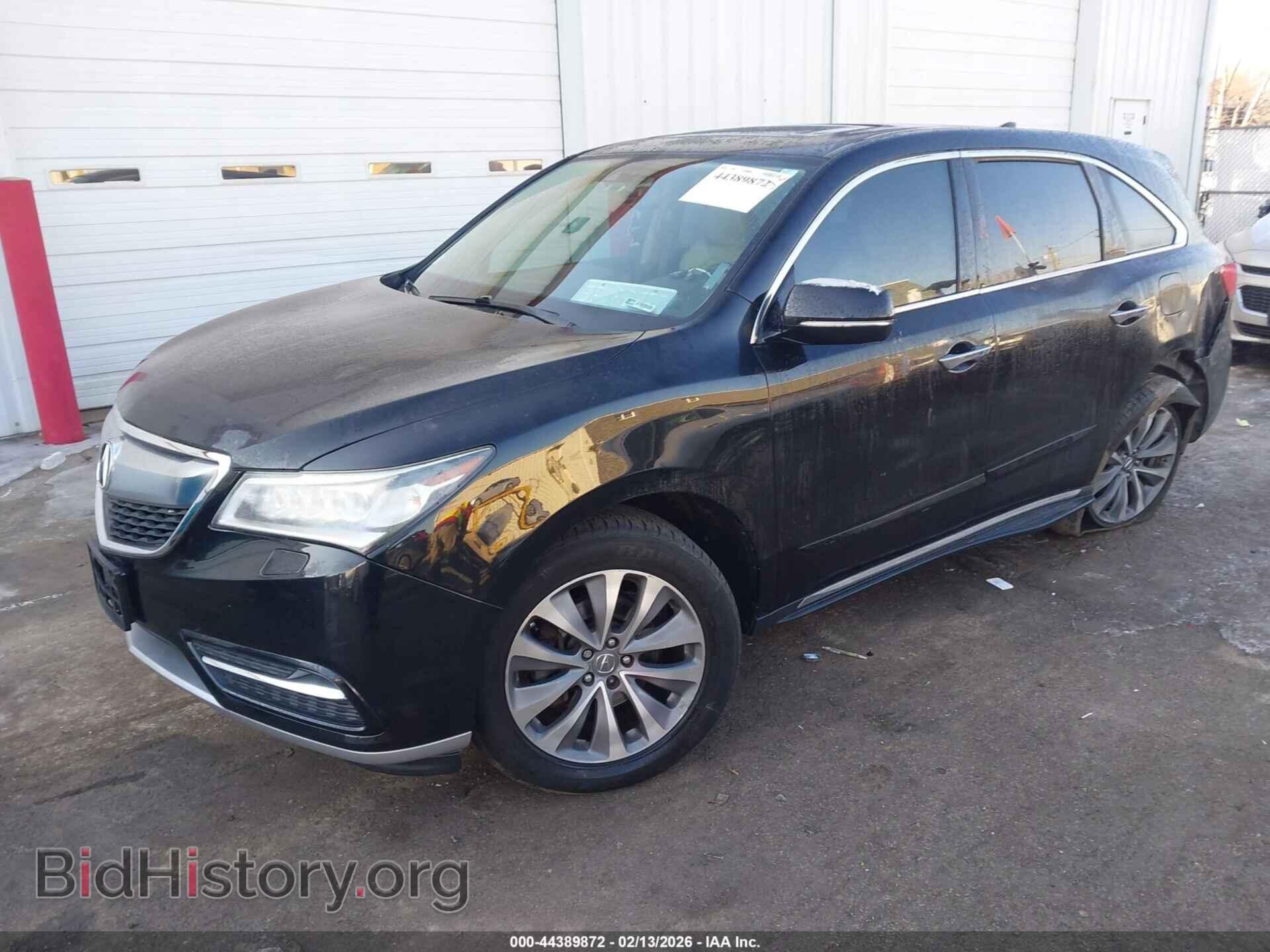 2014 ACURA MDX - VIN: 5FRYD3H44EB006990 - Фото 2