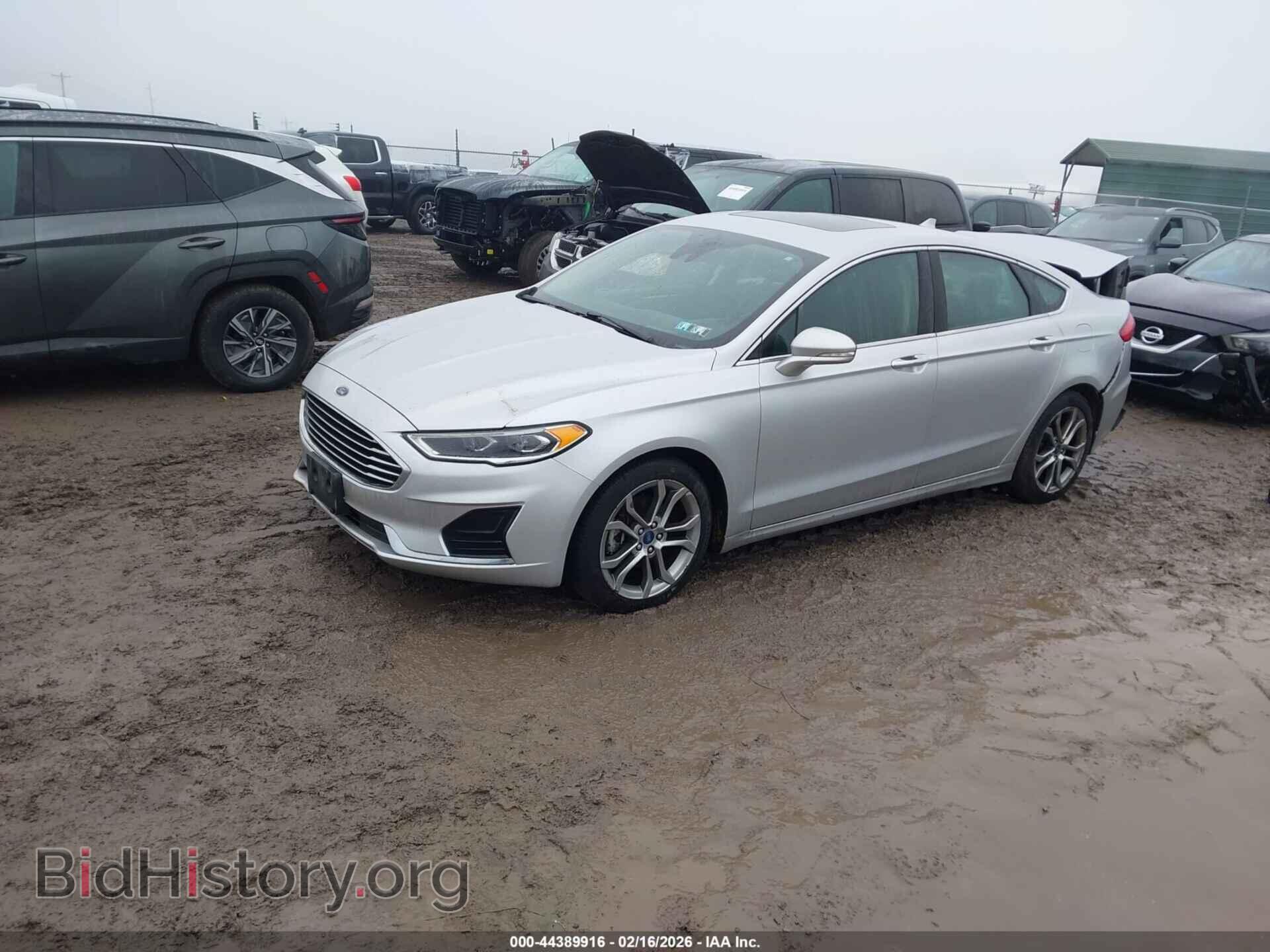 2019 FORD FUSION - VIN: 3FA6P0CDXKR237639 - Фото 2
