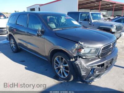 2015 Dodge DURANGO SXT, gray — VIN 1C4RDHAG9FC745147, IAAI