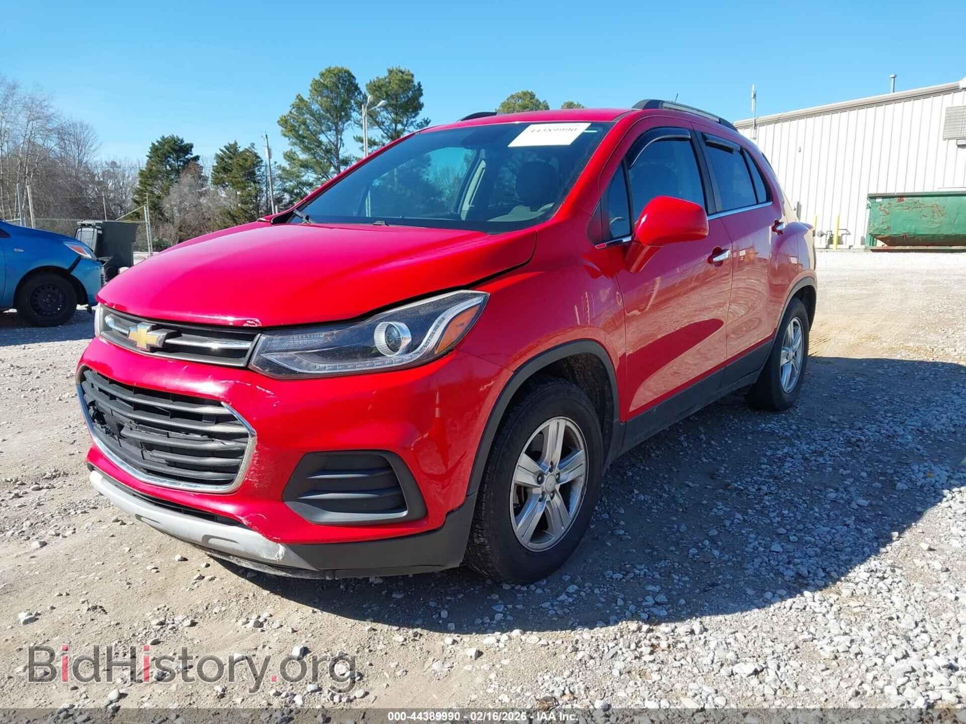 2018 CHEVROLET TRAX - VIN: 3GNCJLSB9JL166281 - Фото 2