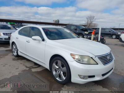 2012 Lexus LS 460, белый — VIN JTHBL5EF9C5112232, IAAI