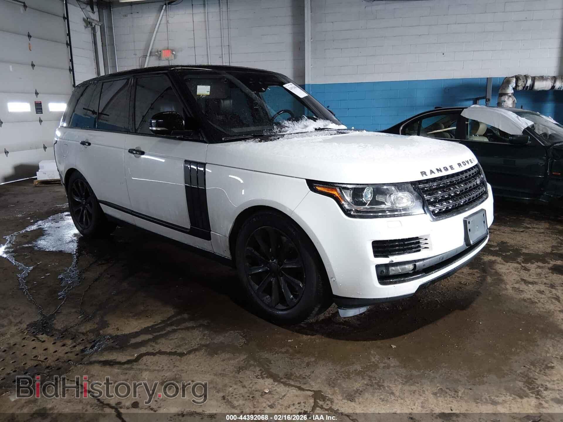 Photo SALGS2FV8HA375544 - LAND ROVER RANGE ROVER 2017