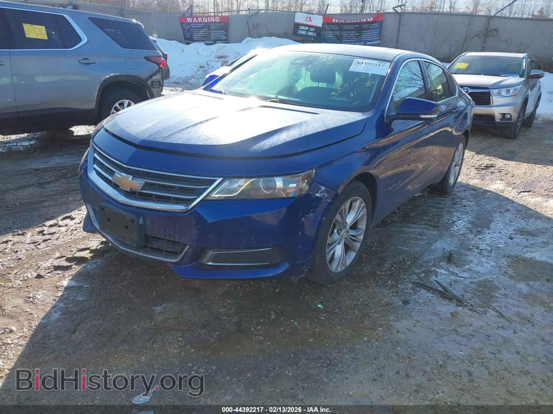 2014 CHEVROLET IMPALA - VIN: 1G1125S32EU147092 - Фото 2