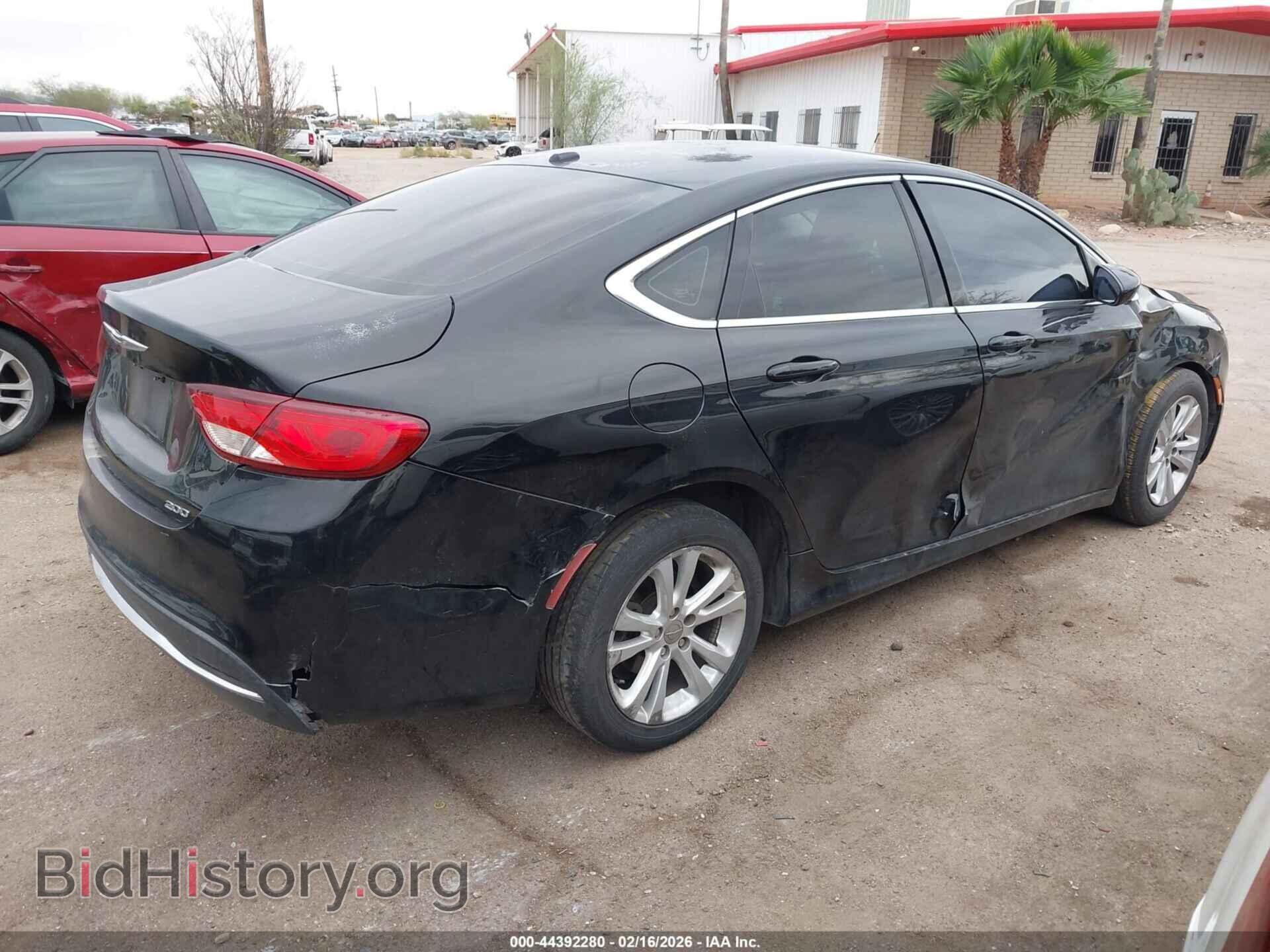 2015 CHRYSLER 200 - VIN: 1C3CCCAB0FN759396 - Фото 4