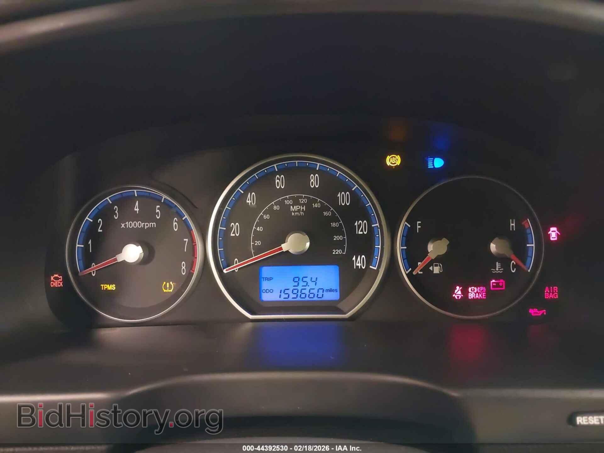 2009 HYUNDAI SANTA FE - VIN: 5NMSG13D19H310132 - Фото 7