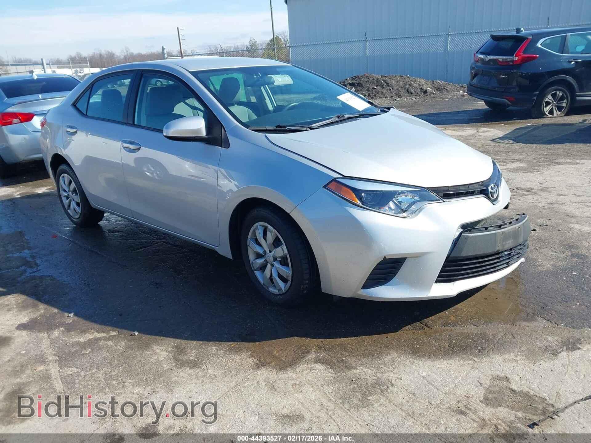 Photo 2T1BURHE3EC026865 - TOYOTA COROLLA 2014
