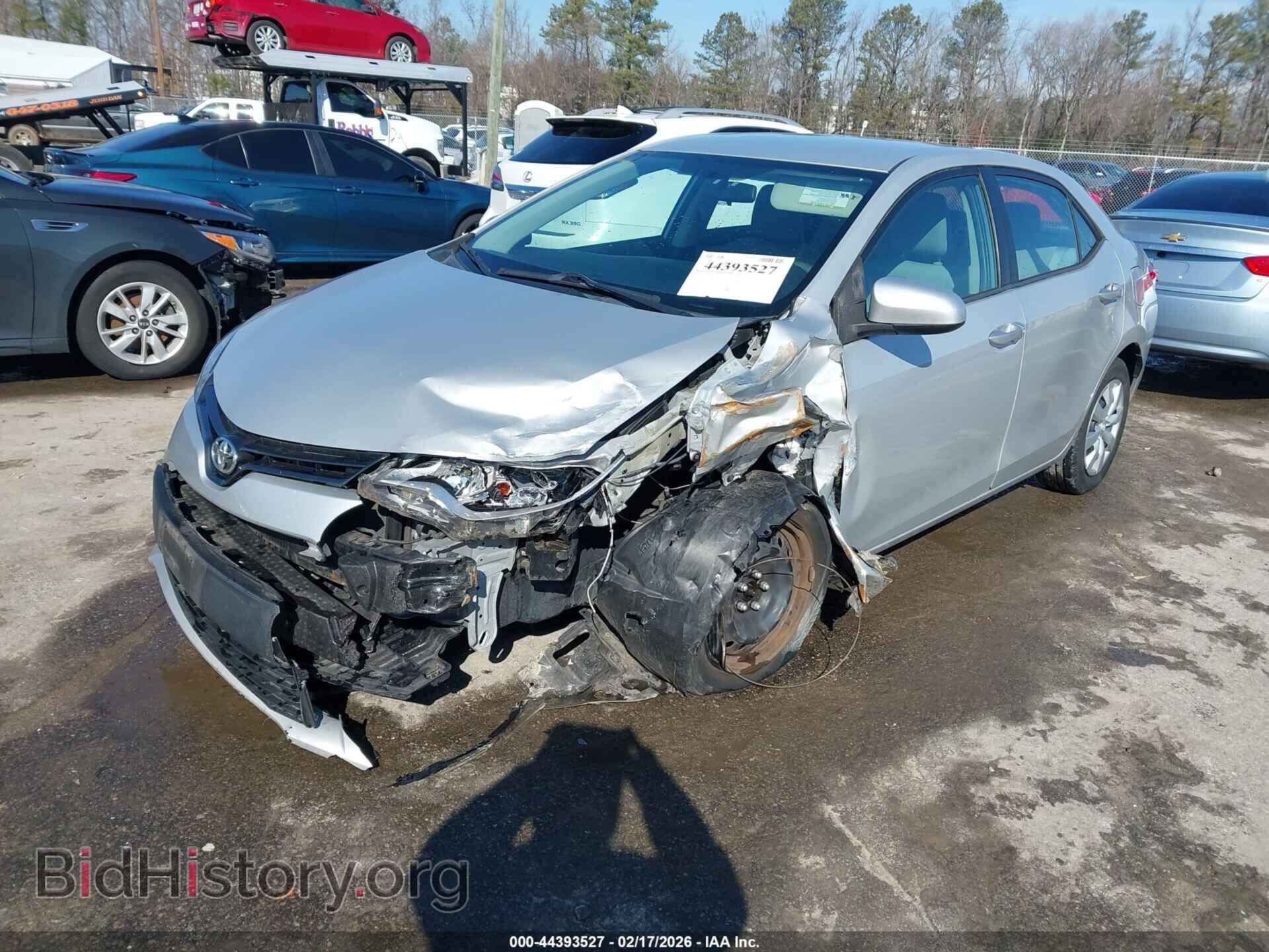 2014 TOYOTA COROLLA - VIN: 2T1BURHE3EC026865 - Фото 2