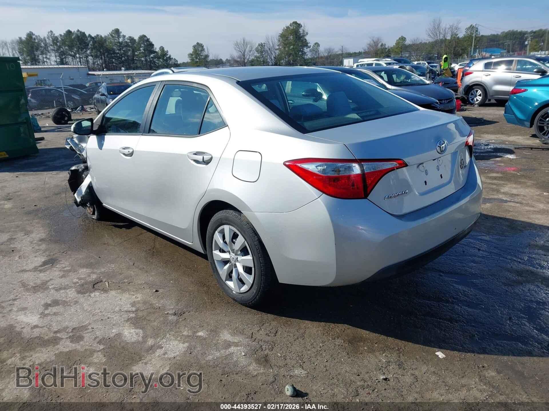 2014 TOYOTA COROLLA - VIN: 2T1BURHE3EC026865 - Фото 3
