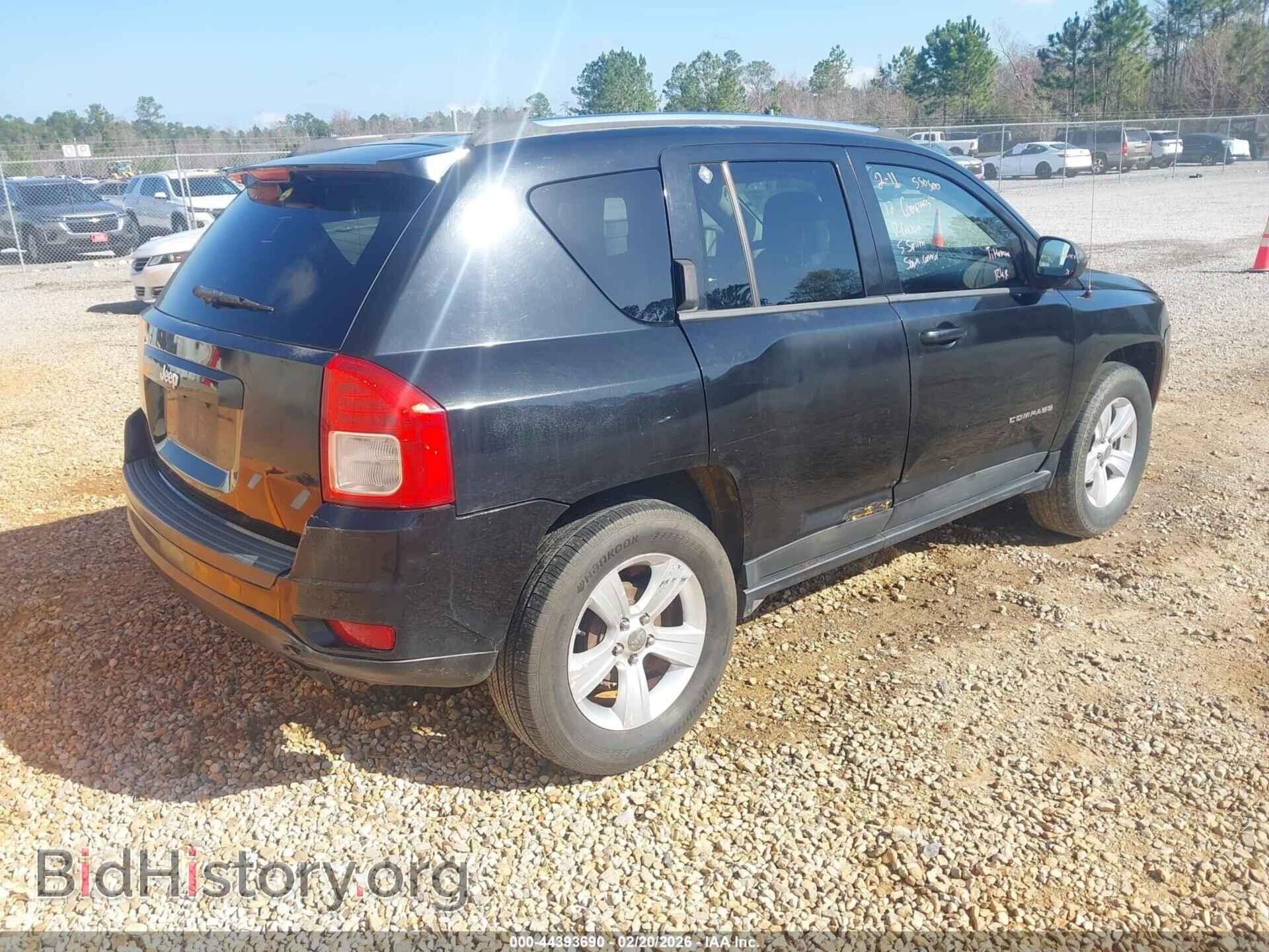 2012 JEEP COMPASS - VIN: 1C4NJCBA7CD550500 - Фото 4