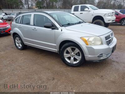 2010 Dodge CALIBER SXT, серебристый — VIN 1B3CB4HA2AD660967, IAAI