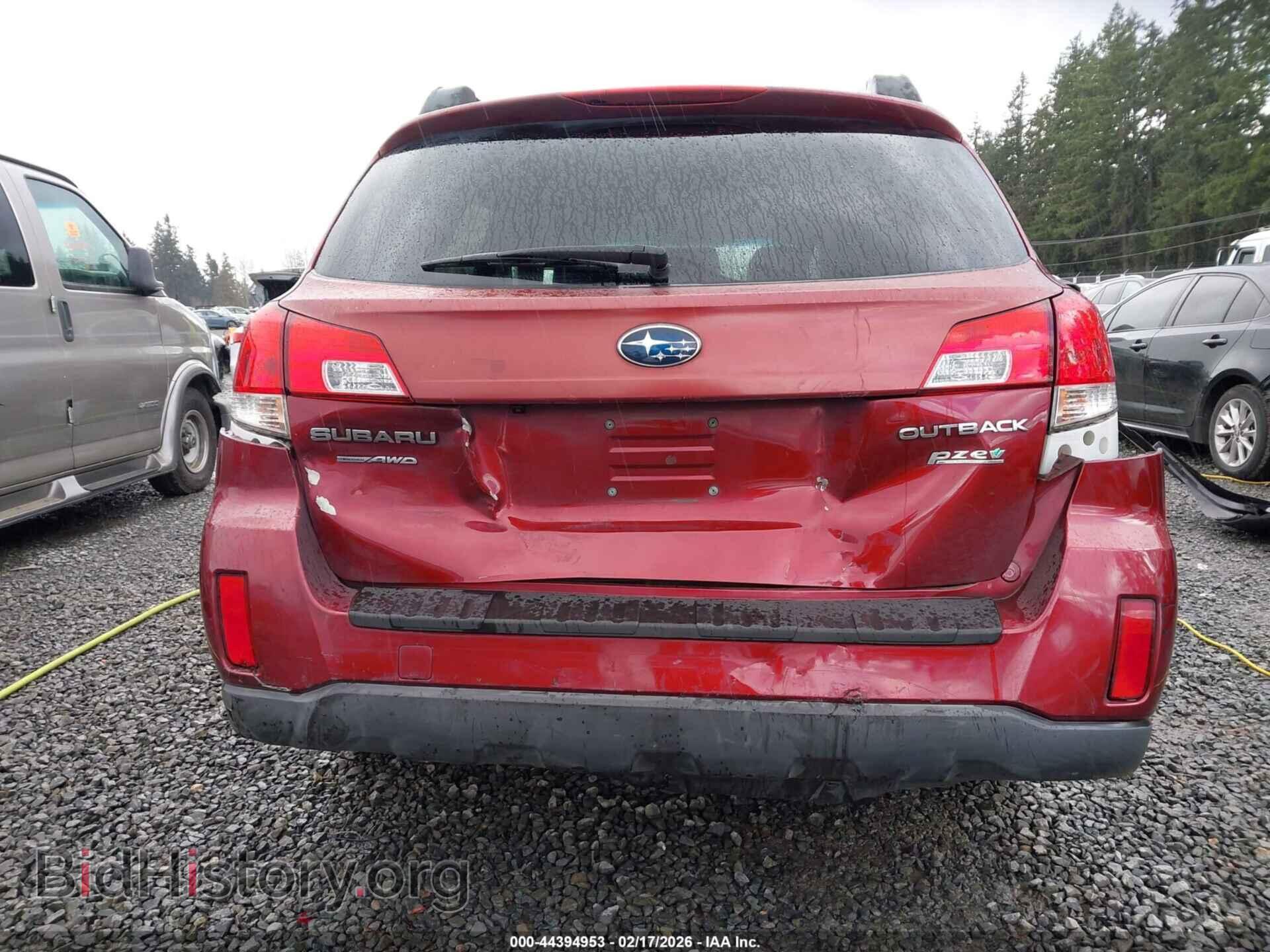 2012 SUBARU OUTBACK - VIN: 4S4BRBGC0C3226984 - Фото 6