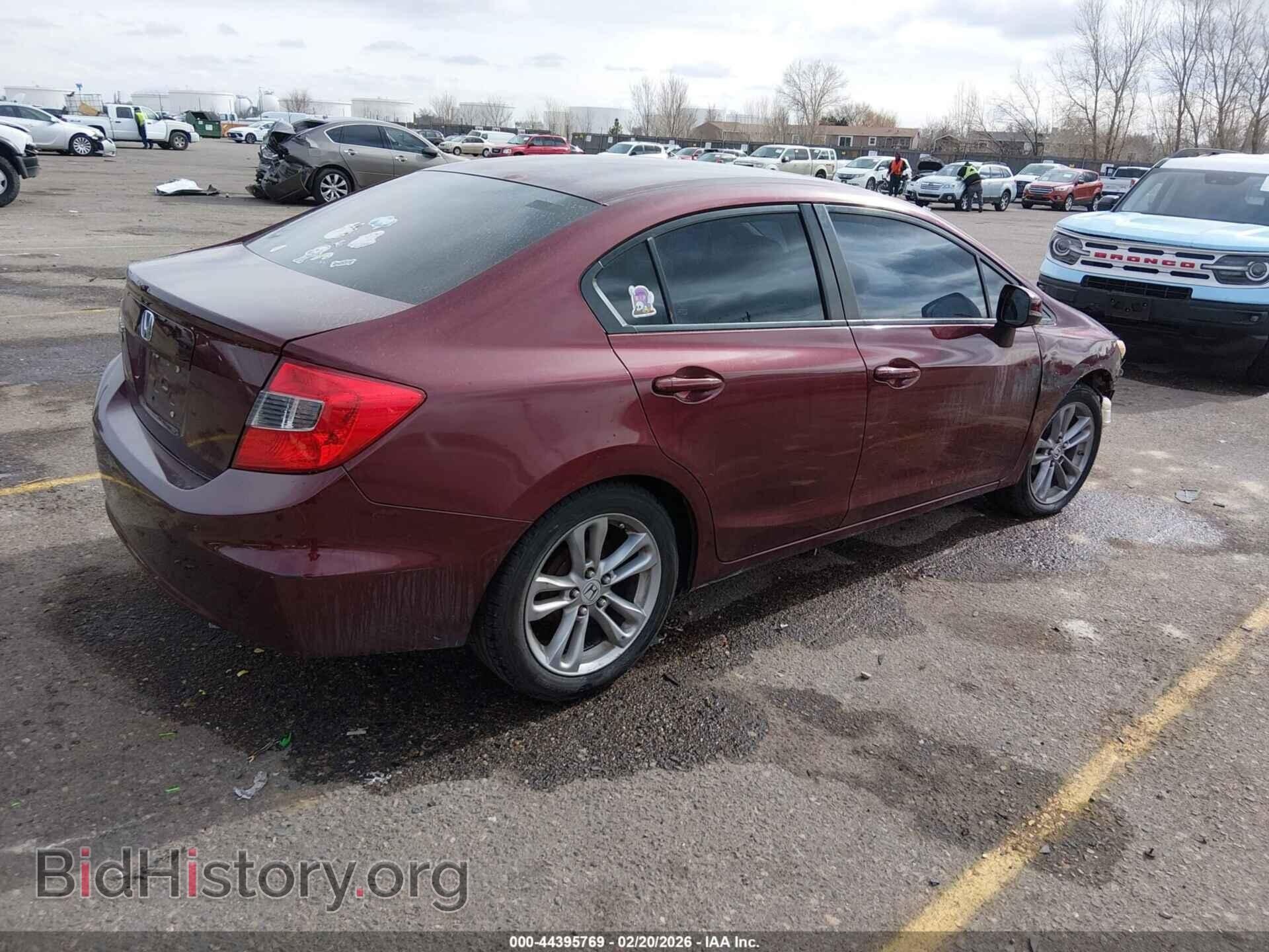 2012 HONDA CIVIC - VIN: 2HGFB2F53CH608552 - Фото 4