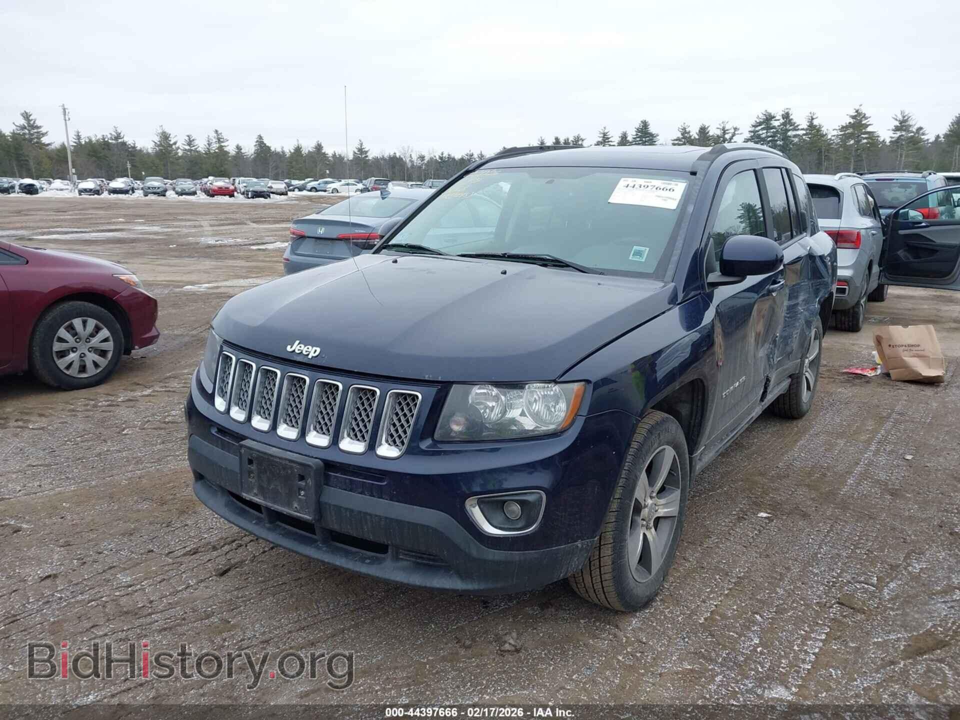 2016 JEEP COMPASS - VIN: 1C4NJDEB4GD573068 - Фото 2