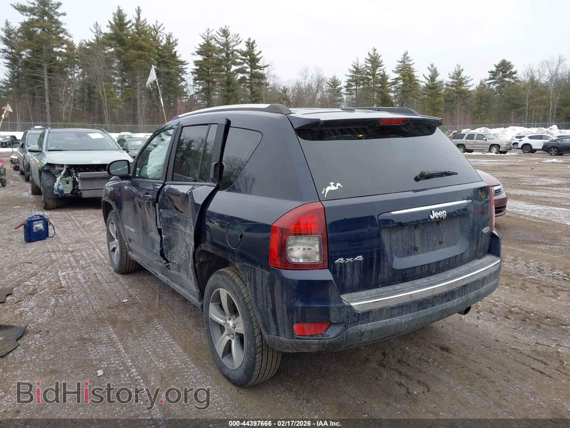 2016 JEEP COMPASS - VIN: 1C4NJDEB4GD573068 - Фото 3