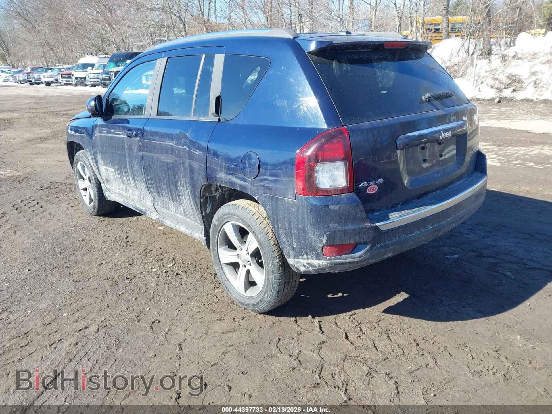 2016 JEEP COMPASS - VIN: 1C4NJDEB2GD730760 - Фото 3