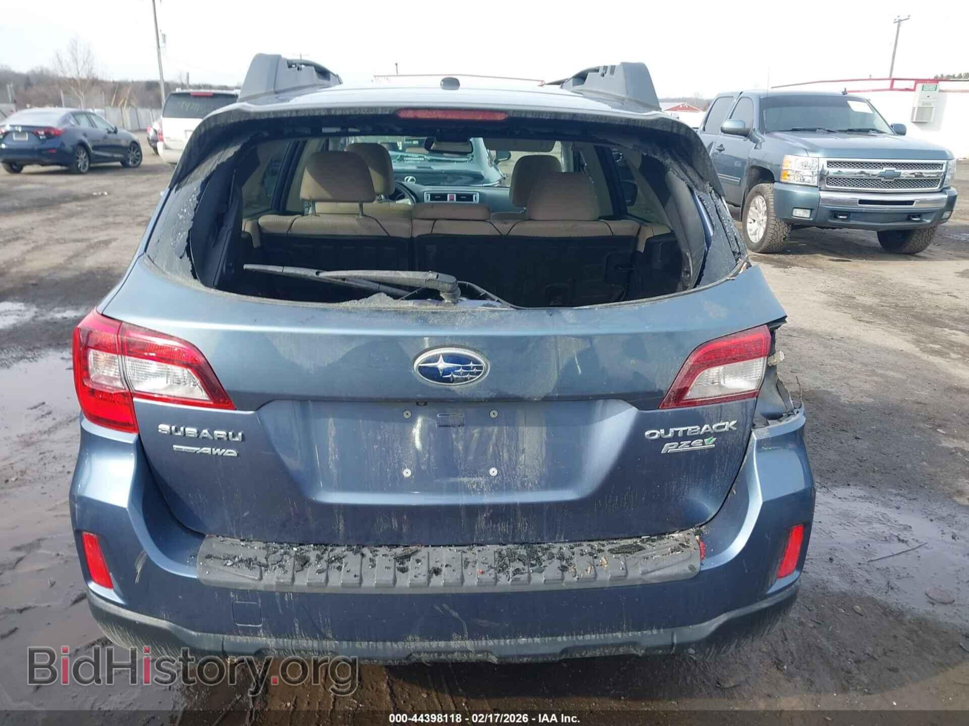 2015 SUBARU OUTBACK - VIN: 4S4BSAEC9F3217741 - Фото 16