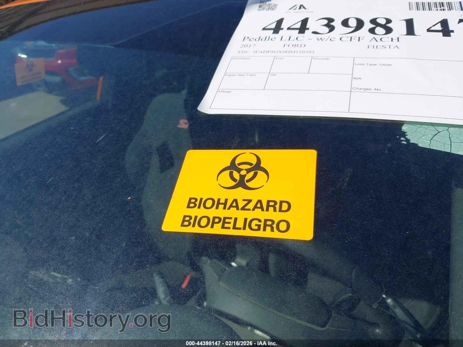 2017 FORD FIESTA - VIN: 3FADP4GX6HM150393 - Фото 6